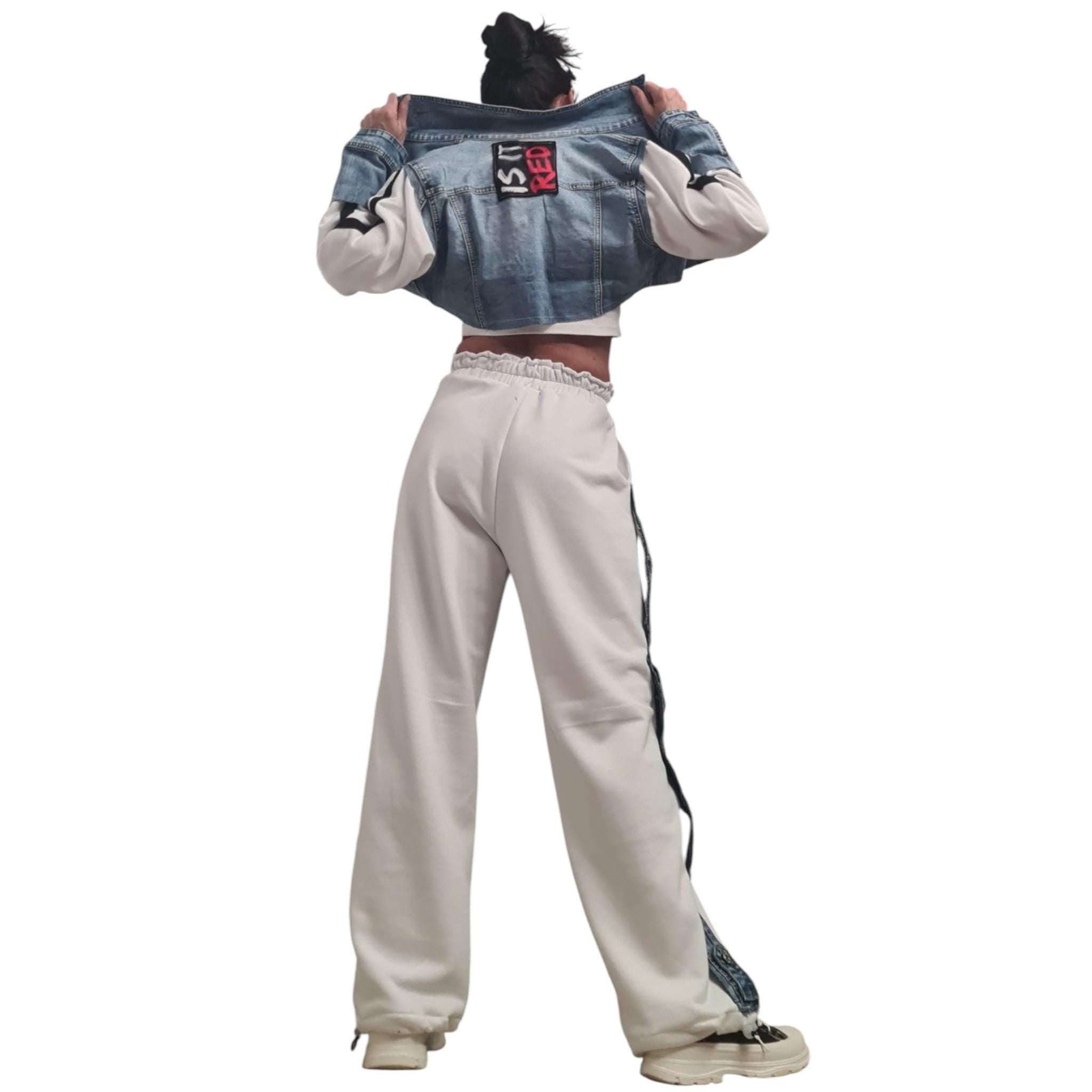 New collection Outwear Women Set, Cotton Denim Set, Extravagant Set, Extravagant Jacket and Pants, Cotton Denim Jacket