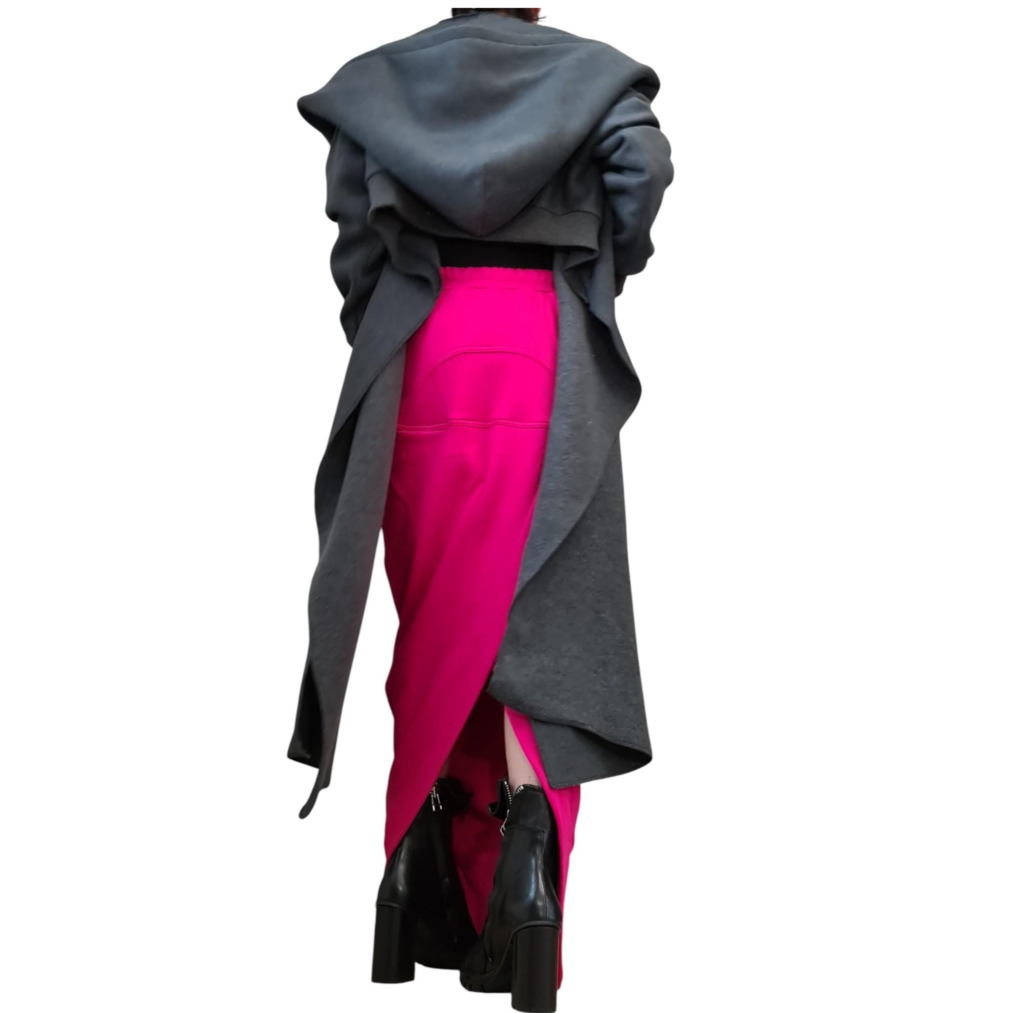 New collection Extravagant Cotton Skirt, A Line Skirt, Long Slit Skirt, Gothic Skirt, Asymmetric Skirt, Sexy Skirt