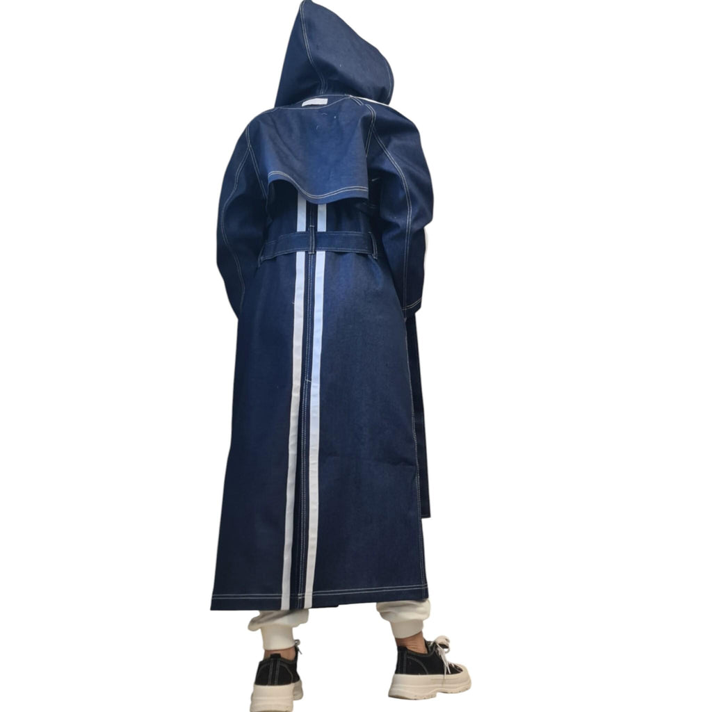 Avant Garde Denim Two Piece Set | Sleeveless Vest and Short Jacket