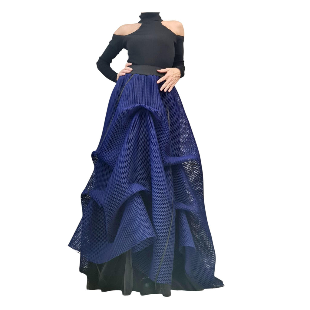 Long Short Skirt , Tulle Long Skirt, Bridal Skirt, Tutu Skirt, Ball Skirt, Cocktail Skirt, Gothic Skirt, Circle Skirt, Wedding  Skirt