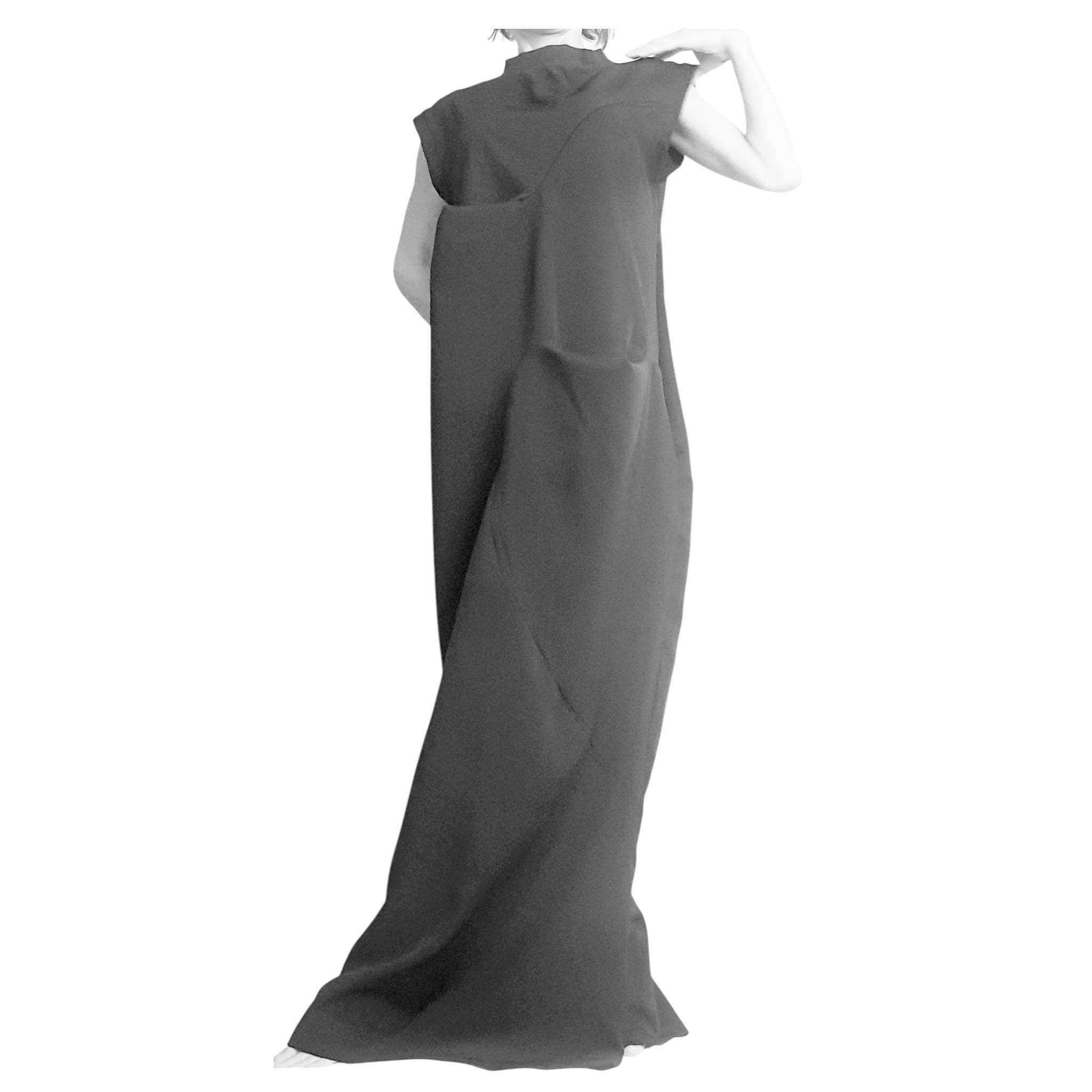 Black Extravagant Dress, Black Maxi Dress, Plus Size Clothing, Wedding Dress, Avant Garde Dress, Coctail Dress, Drape Dress, Loose Dress