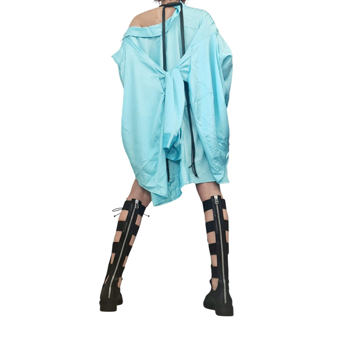 Greek Gladiator Sandals, Knee High Flat Shoes, Open Toe Strappy Boots