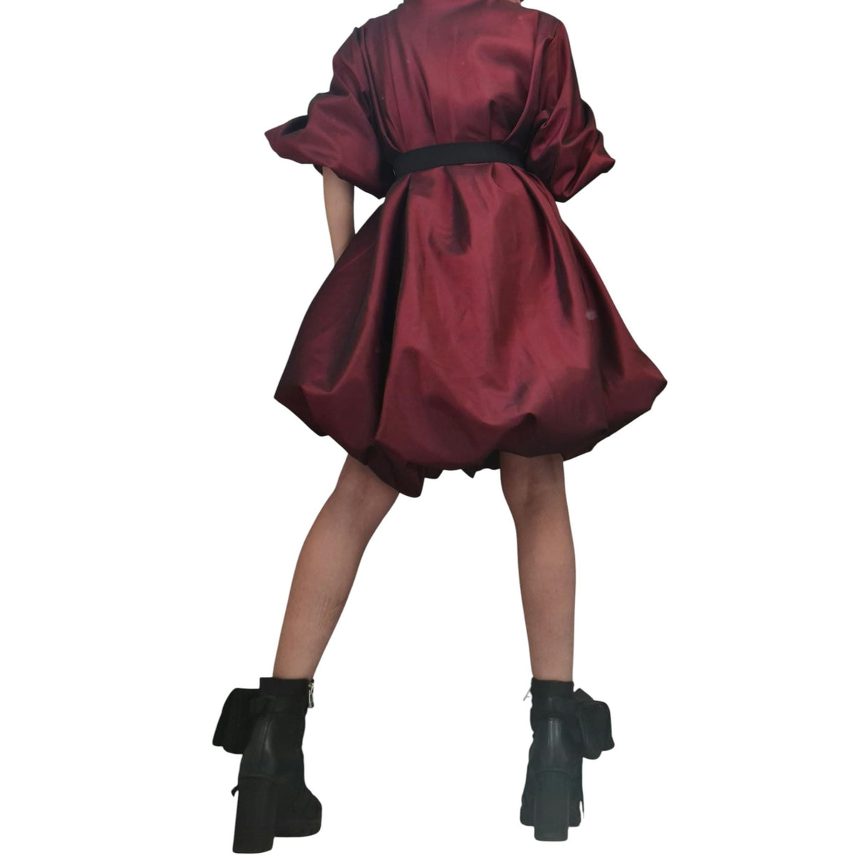 Extravagant Taffeta Tunic, Plus Size Clothing, Loose Party Dress