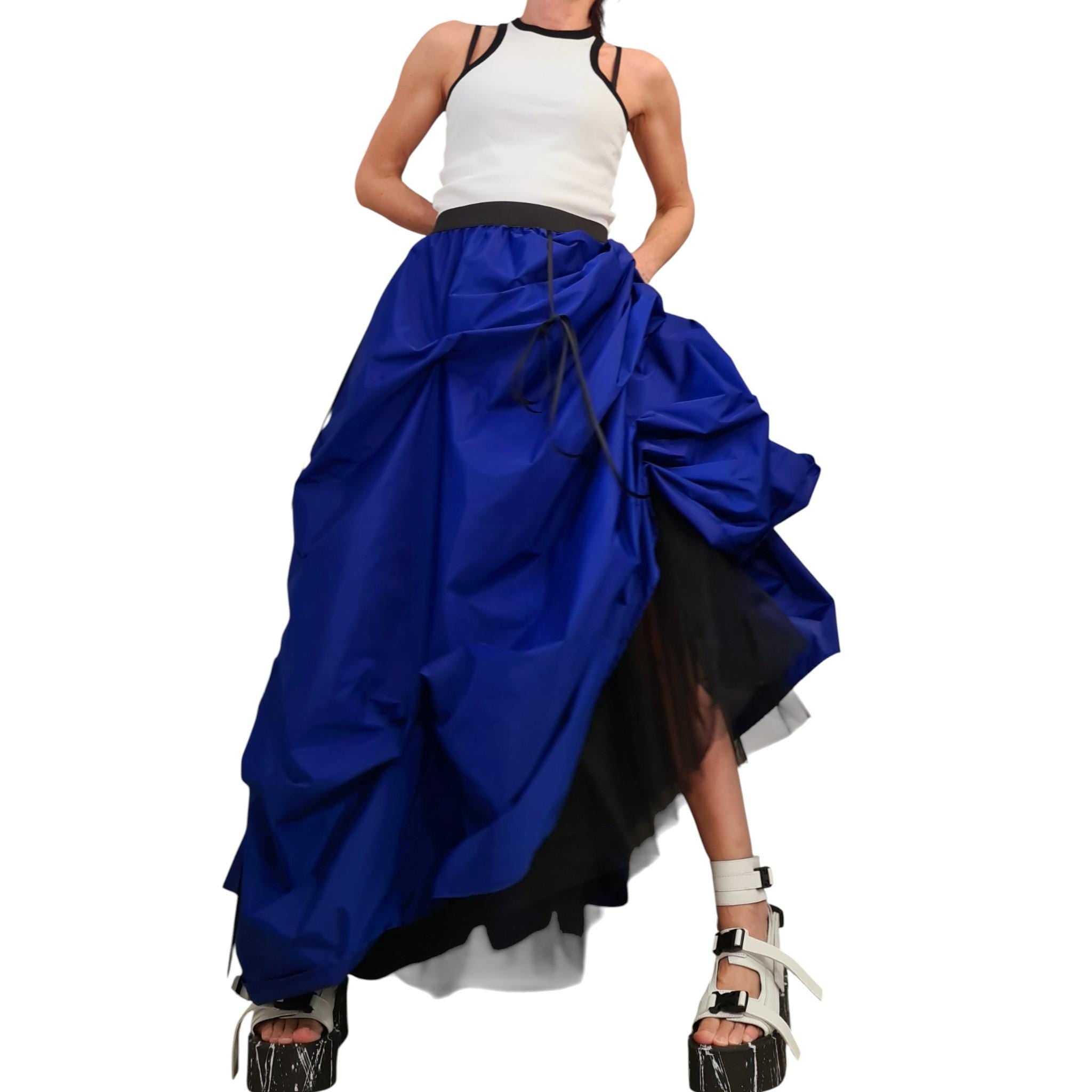 New collection Extravagant Ball Skirt Women, Tutu Cocktail Skirt, Asymmetric Long Short Skirt, High Tulle Circle Skirt, Wedding Skirt