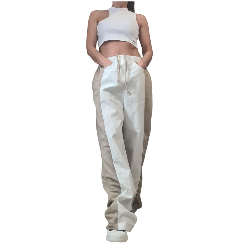 New collection Outwear Women Set, Harem Pants, Loose Set, Extravagant Cotton Denim Set, Extravagant Blouse, Asymmetrical Set