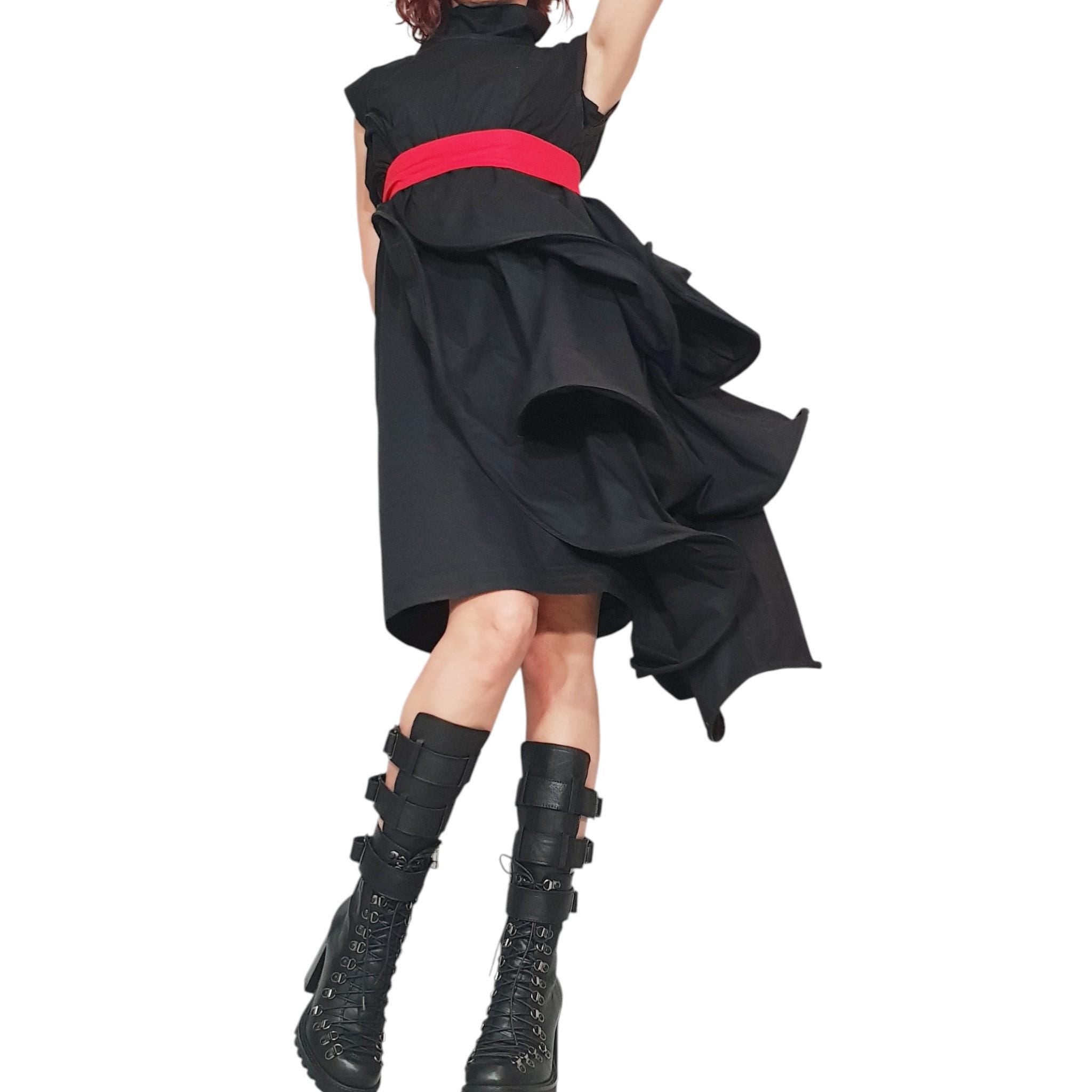 Asymmetric Dress, Gothic Dress, Wedding Dress, Ball Dress, Extravagant Dress, Cocktail Dress, Futuristic Dress, Avant Garde Dress