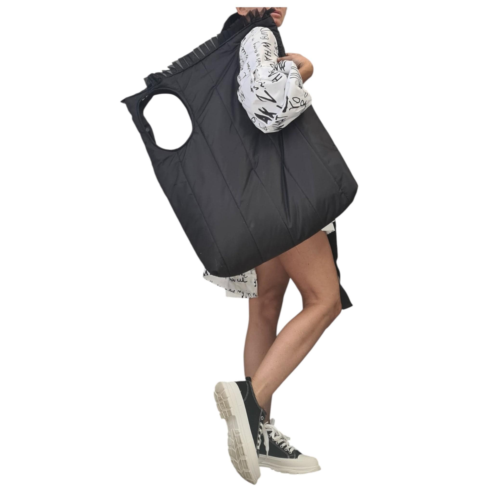 Extravagant Backpack Bag, Oversize Handmade Avantgarde Backpack