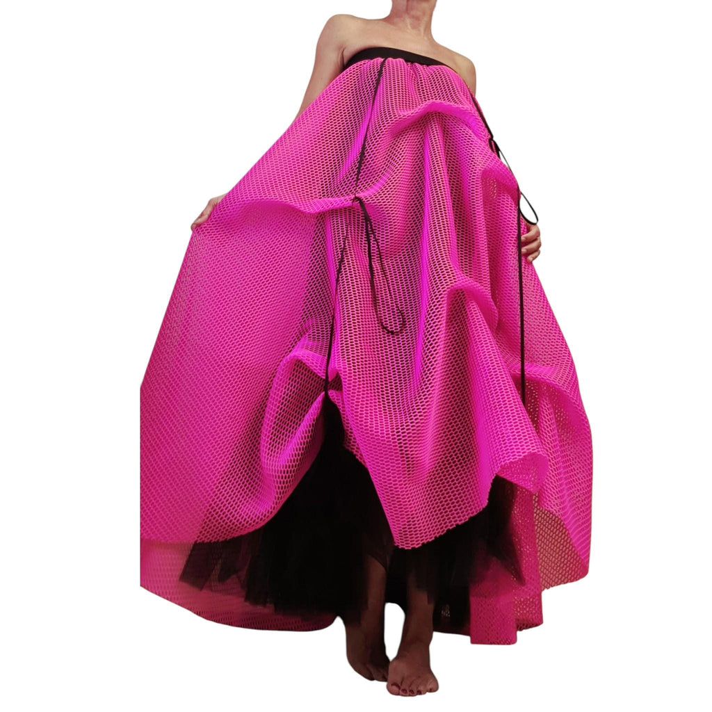 Long Short Skirt Dress, Tulle Long Skirt, Bridal Skirt, Tutu Skirt, Ball Skirt, Cocktail Skirt, Gothic Skirt, Circle Skirt, Wedding  Skirt