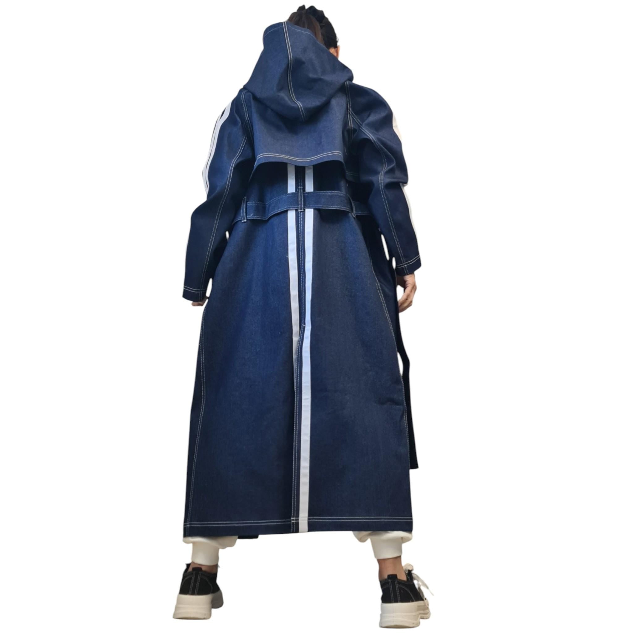 Avant Garde Denim Two Piece Set | Sleeveless Vest and Short Jacket