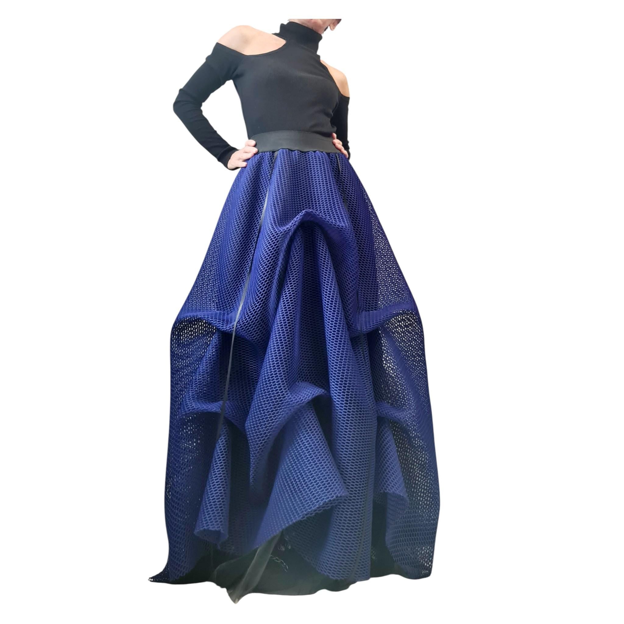 Long Short Skirt , Tulle Long Skirt, Bridal Skirt, Tutu Skirt, Ball Skirt, Cocktail Skirt, Gothic Skirt, Circle Skirt, Wedding  Skirt