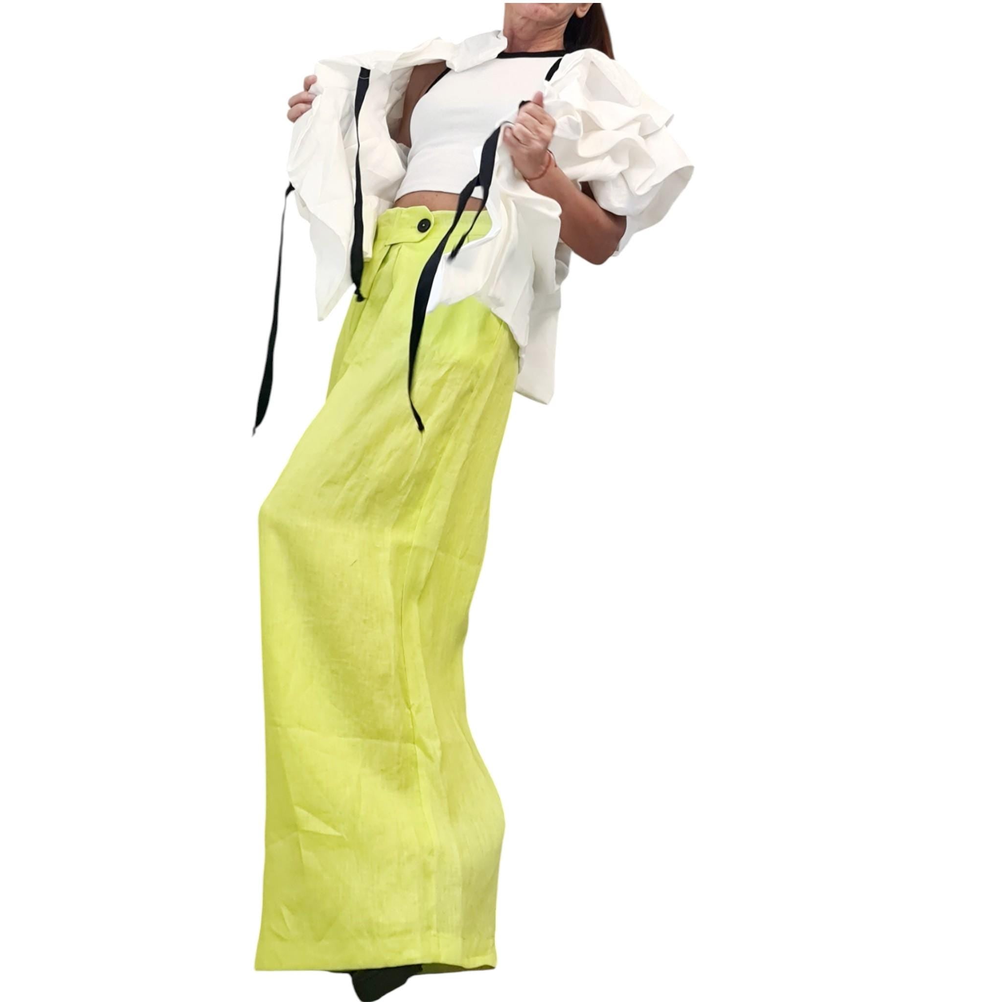 White Linen Sleeveless Jacket, Minimalist Linen Outerwear