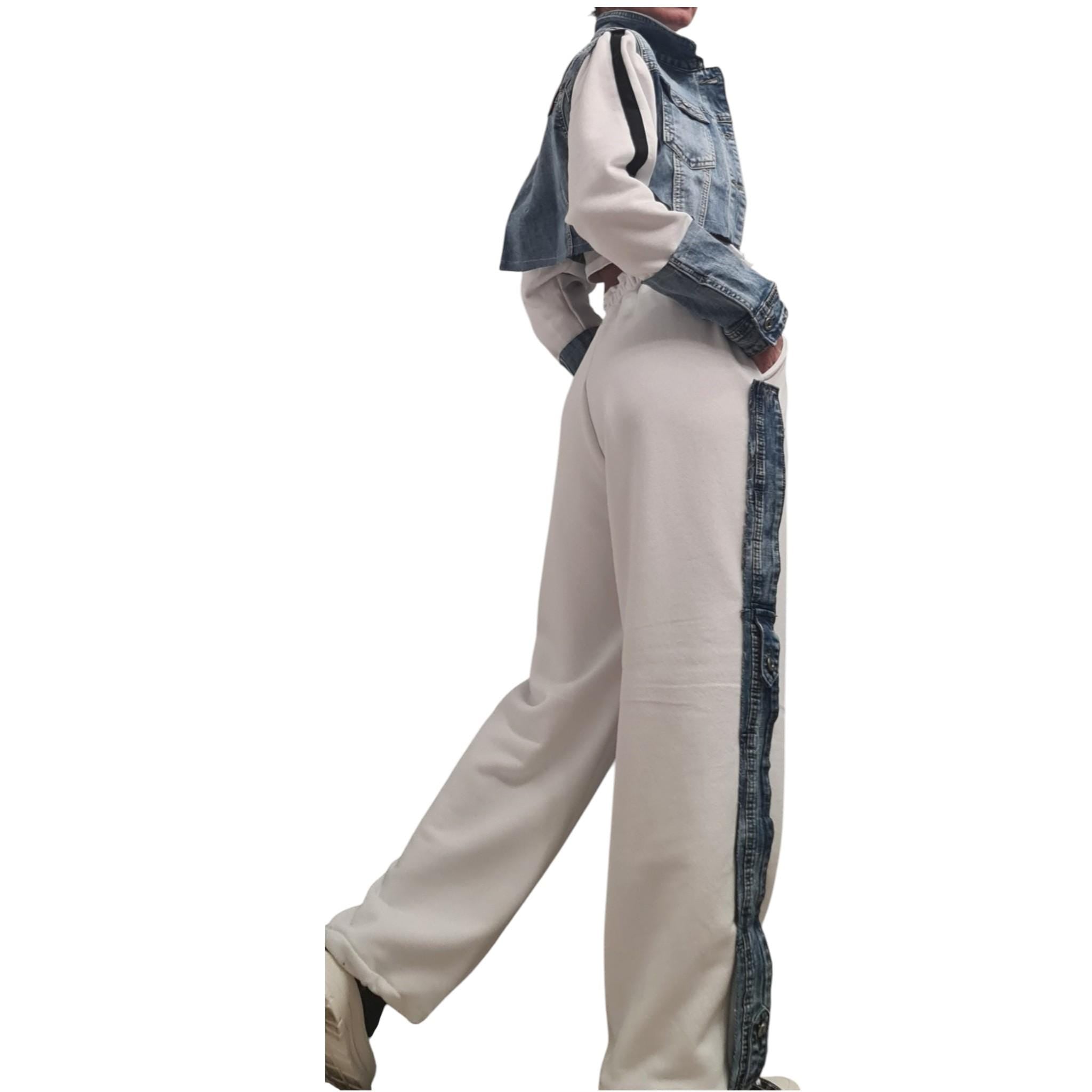 New collection Outwear Women Set, Cotton Denim Set, Extravagant Set, Extravagant Jacket and Pants, Cotton Denim Jacket
