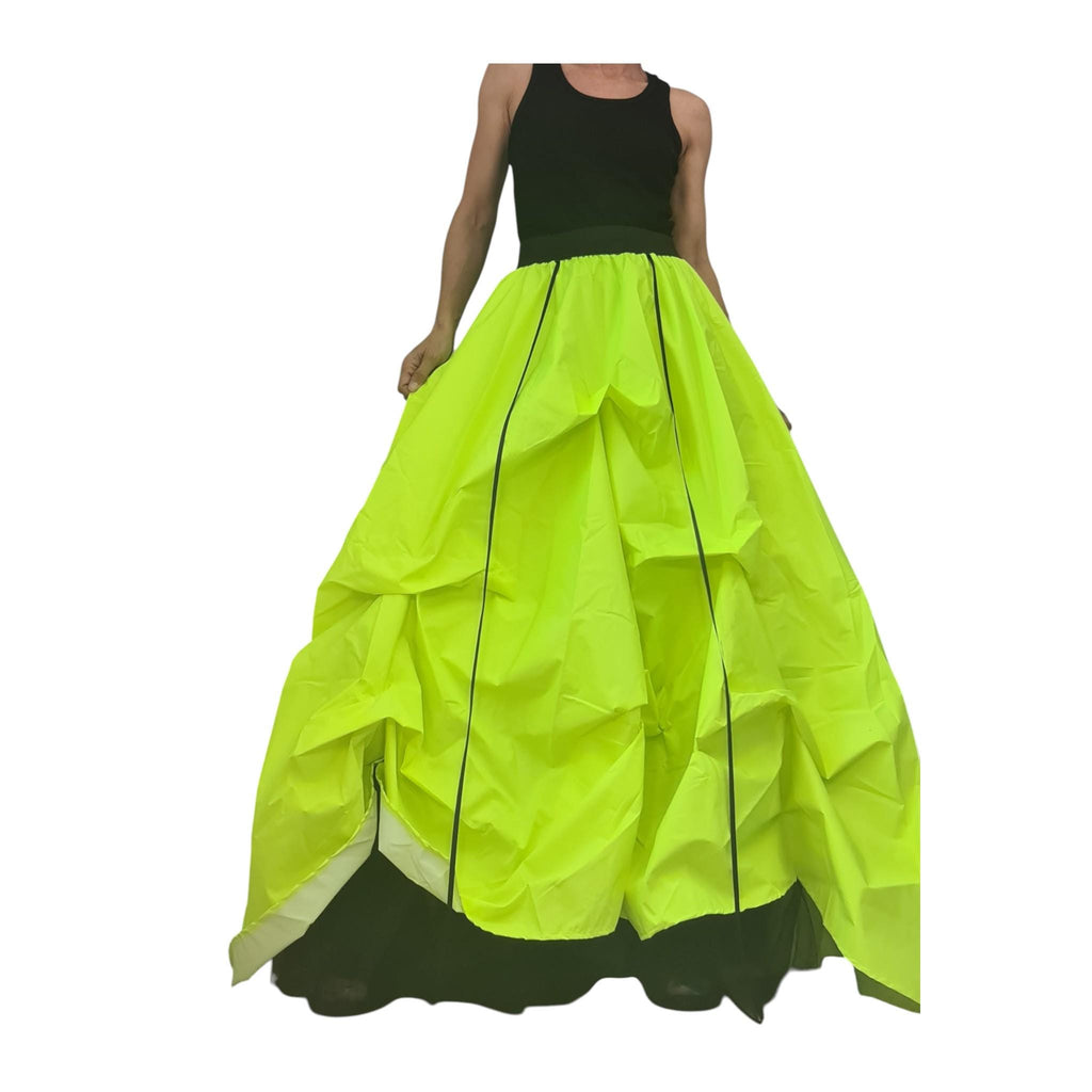 Women's Extravagant Tulle Ball Skirt, Asymmetric Cocktail Tutu, Wedding Circle Skirt