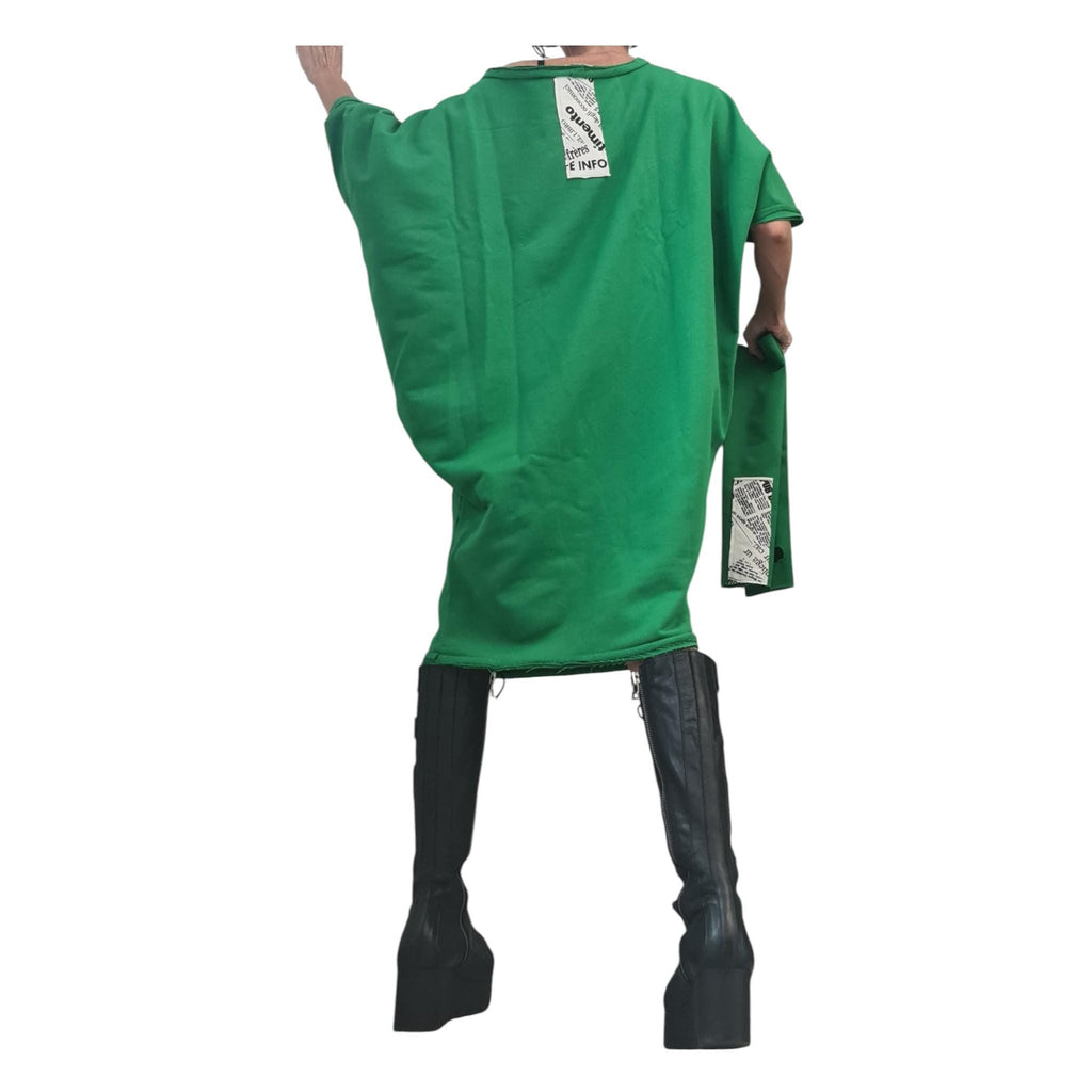 Blouson Dress, Separate Sleeves, Extravagant Tunic Dress