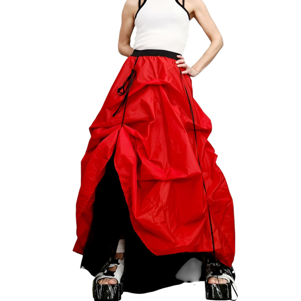 Extravagant Tulle Ball Skirt, Asymmetric Cocktail Tutu, Wedding Circle Skirt