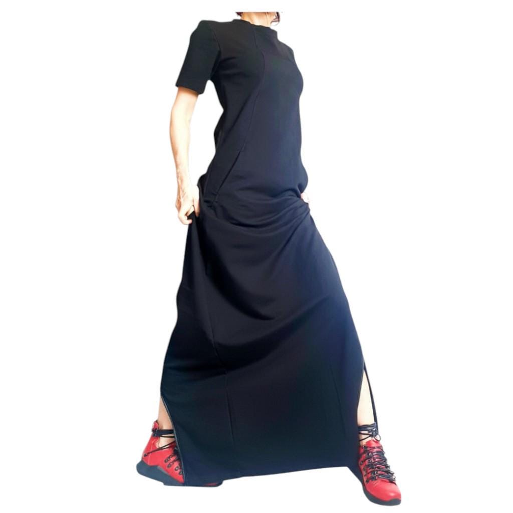 Cotton Harem Jumpsuit Dress, Loose Fit, Plus Size Women's Overall