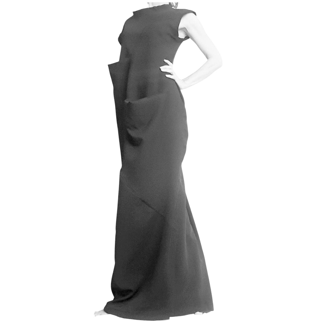 Black Extravagant Dress, Black Maxi Dress, Plus Size Clothing, Wedding Dress, Avant Garde Dress, Coctail Dress, Drape Dress, Loose Dress