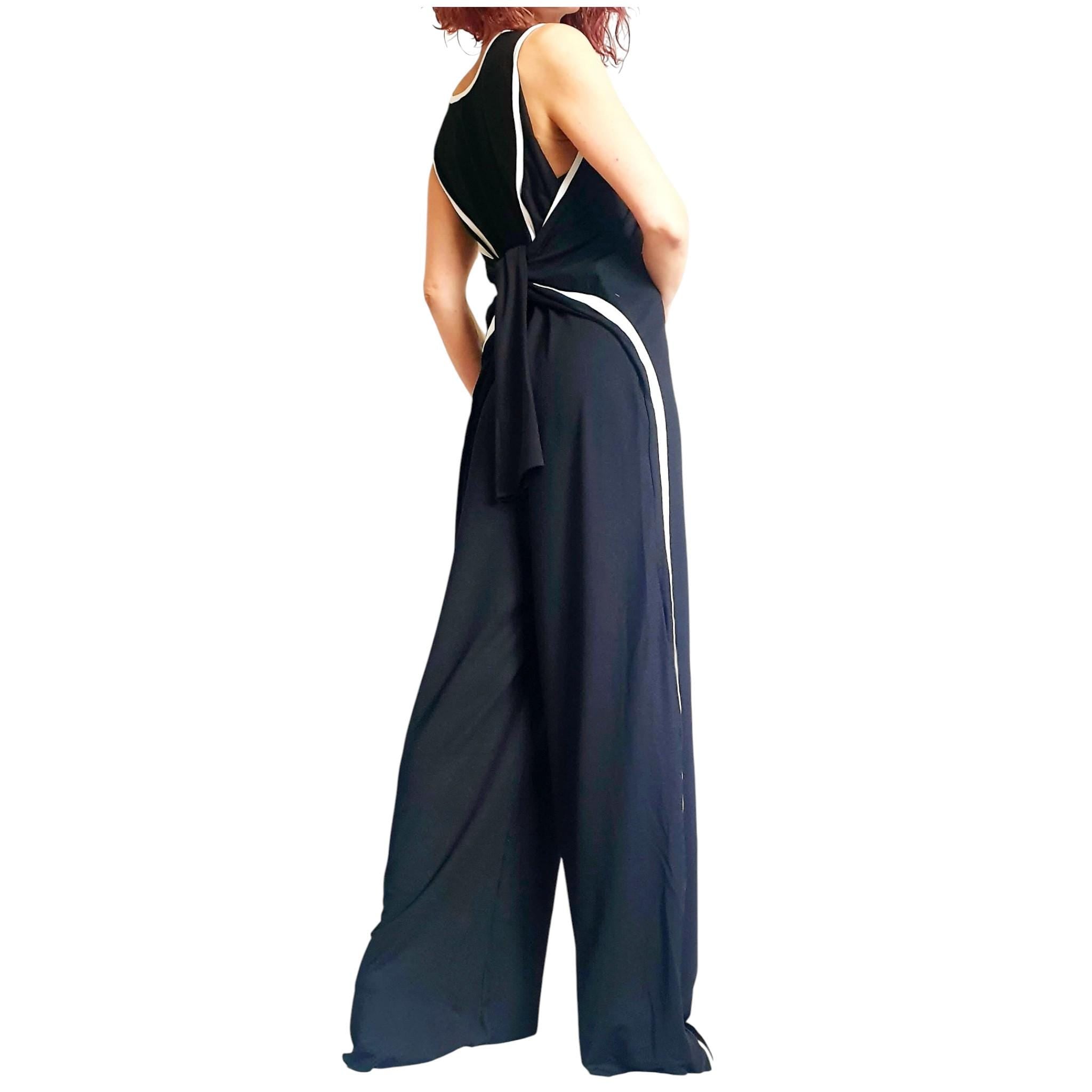 Yellow Harem Jumpsuit, Asymmetric Wide Leg Overall, Sleeveless Women Clothing, Plus Size Outfit