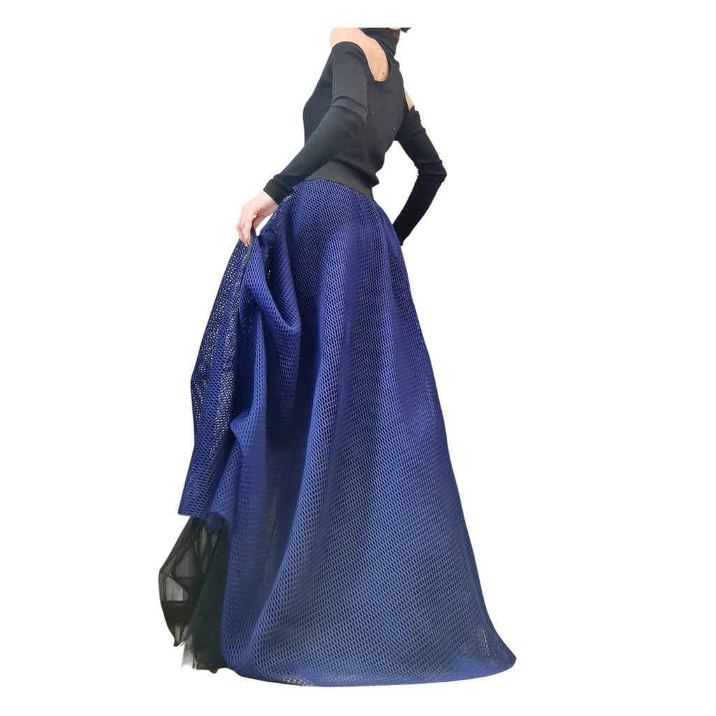 Long Short Skirt , Tulle Long Skirt, Bridal Skirt, Tutu Skirt, Ball Skirt, Cocktail Skirt, Gothic Skirt, Circle Skirt, Wedding  Skirt