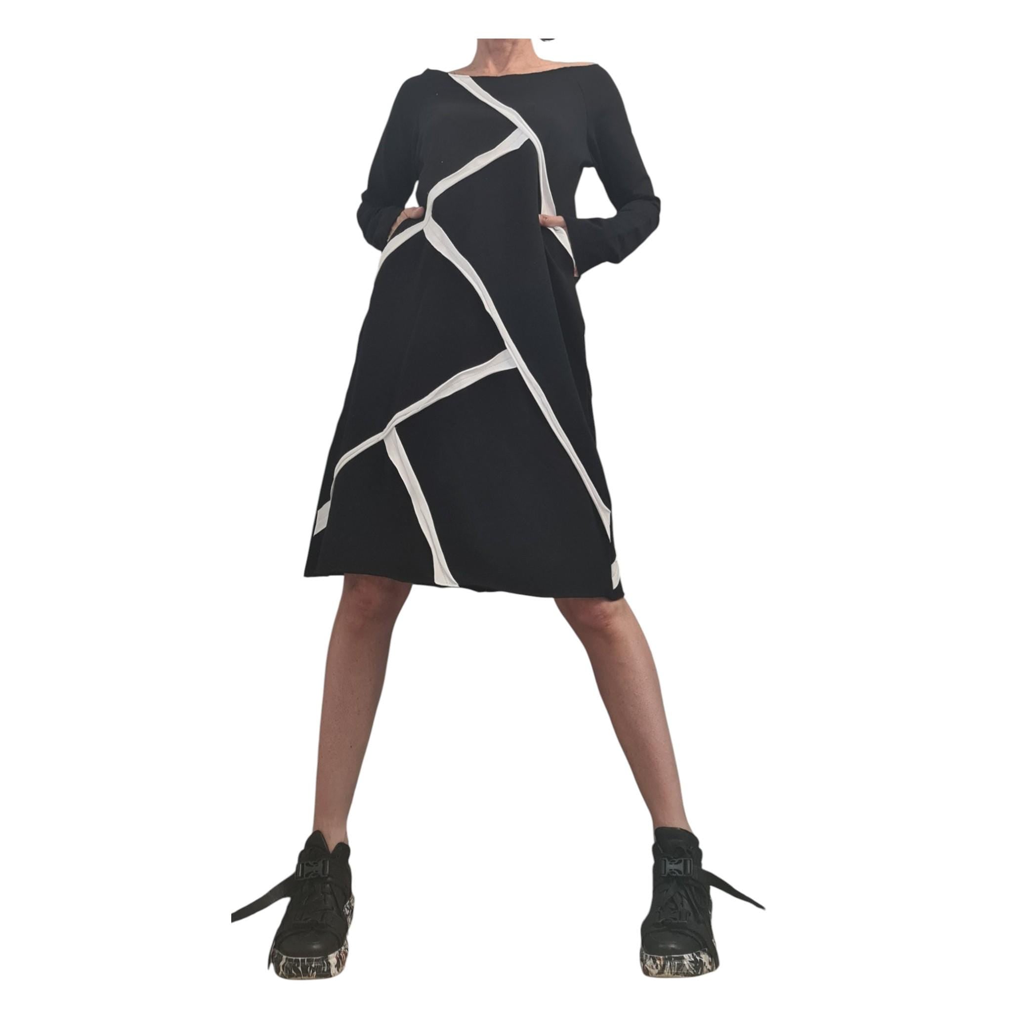 Extravagant Dress, One Shoulder Dress, Tunic Dress, Plus Size Clothing, Blouson Dress, Asymmetric Dress, Long Sleeve Dress
