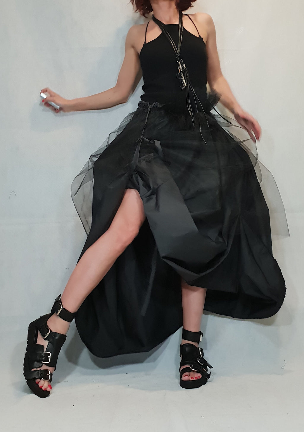 Ball Skirt Women, Cocktail Skirt, Gothic Skirt, Asymmetric Skirt Dress, Steampunk Skirt, High Tulle Skirt, Circle Skirt, Wedding Skirt