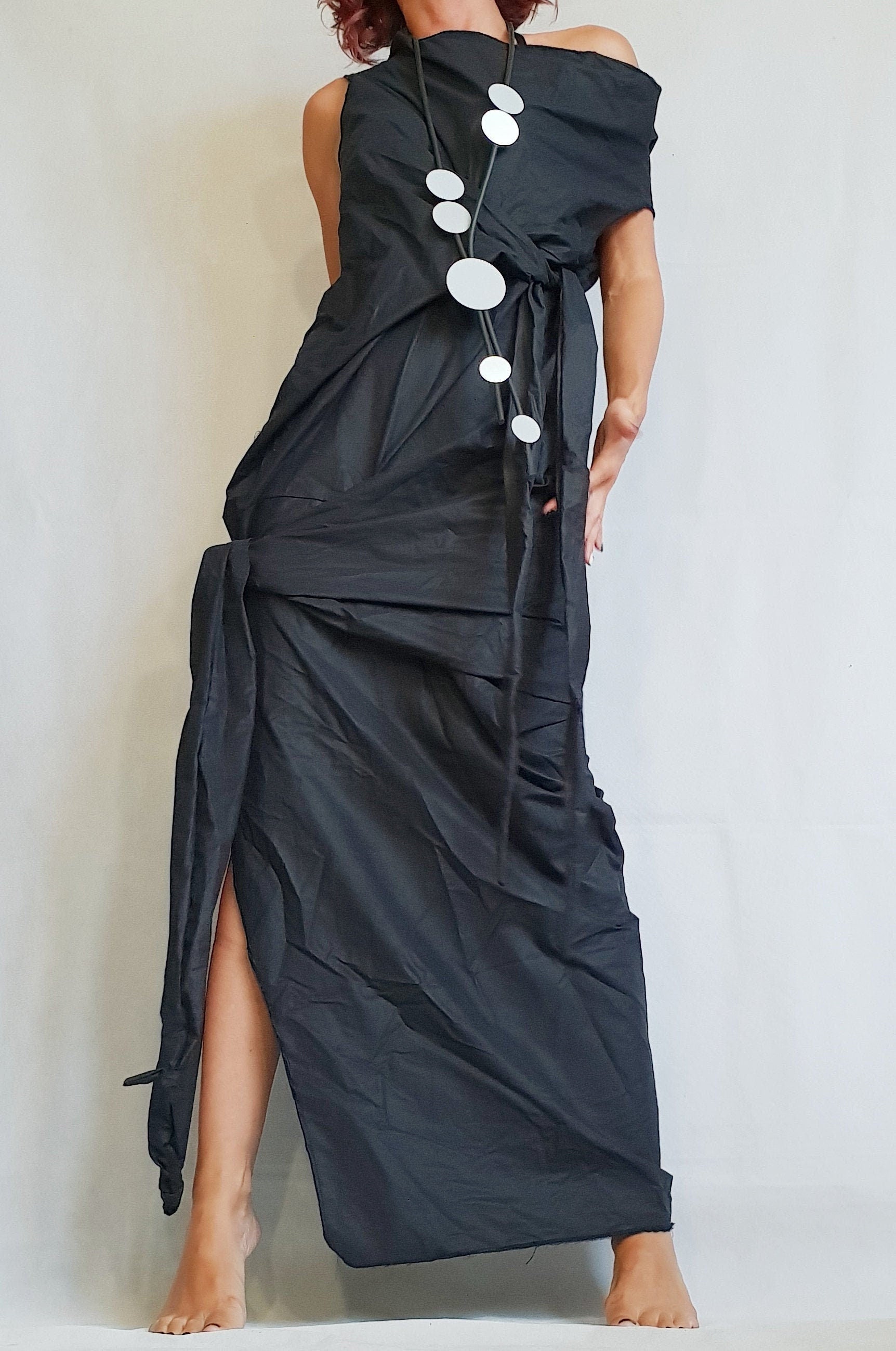 Dress For Women, Asymmetric Dress, Plus Size Clothing, Maxi Dress, Sleeveless Dress, One Shoulder Dress, Cocktail Dress, DRESSSHOESCODE