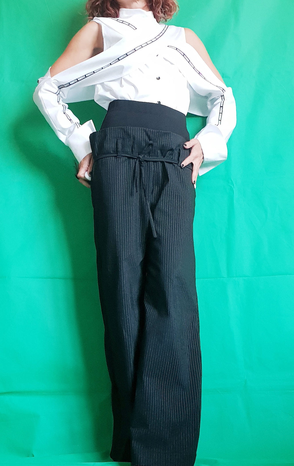 Asymmetric Shirts, Avant Garde Tunic, Loose Tunic, Deconstructed Top Shirt, Gothic tunic, Long Sleeve Top Shirt