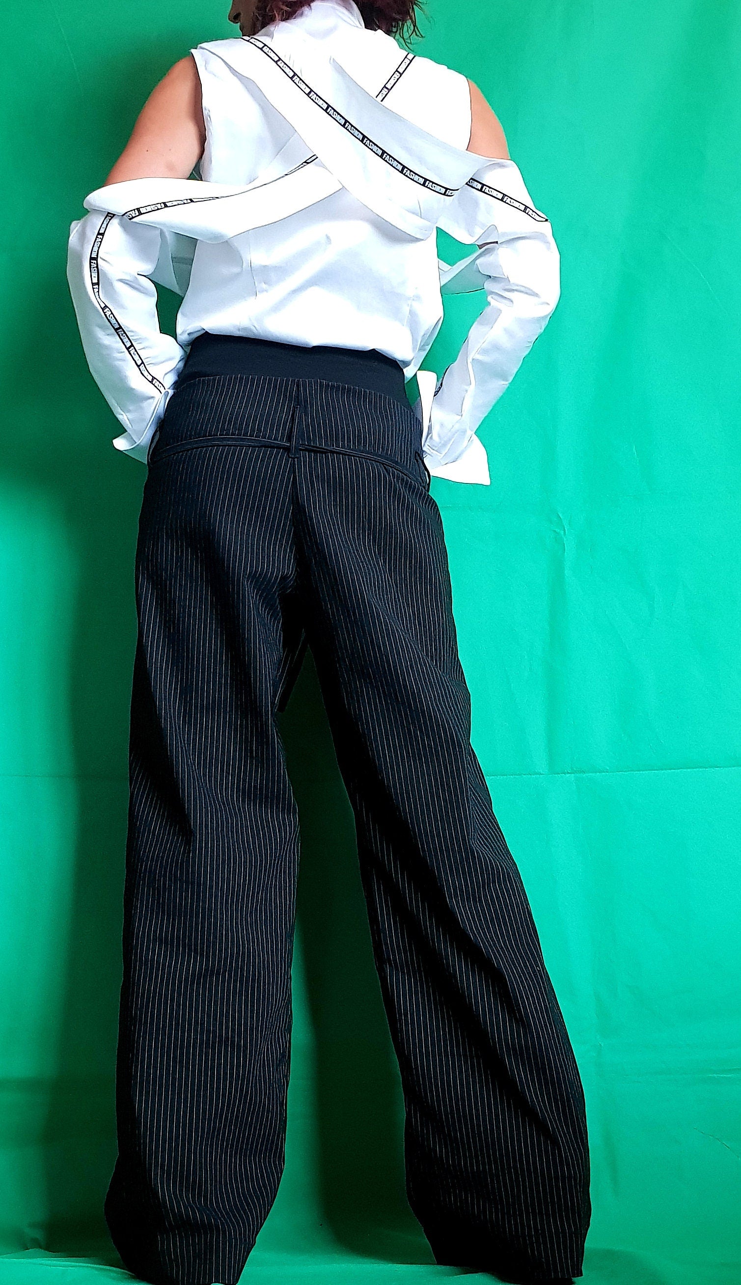 Asymmetric Shirts, Avant Garde Tunic, Loose Tunic, Deconstructed Top Shirt, Gothic tunic, Long Sleeve Top Shirt