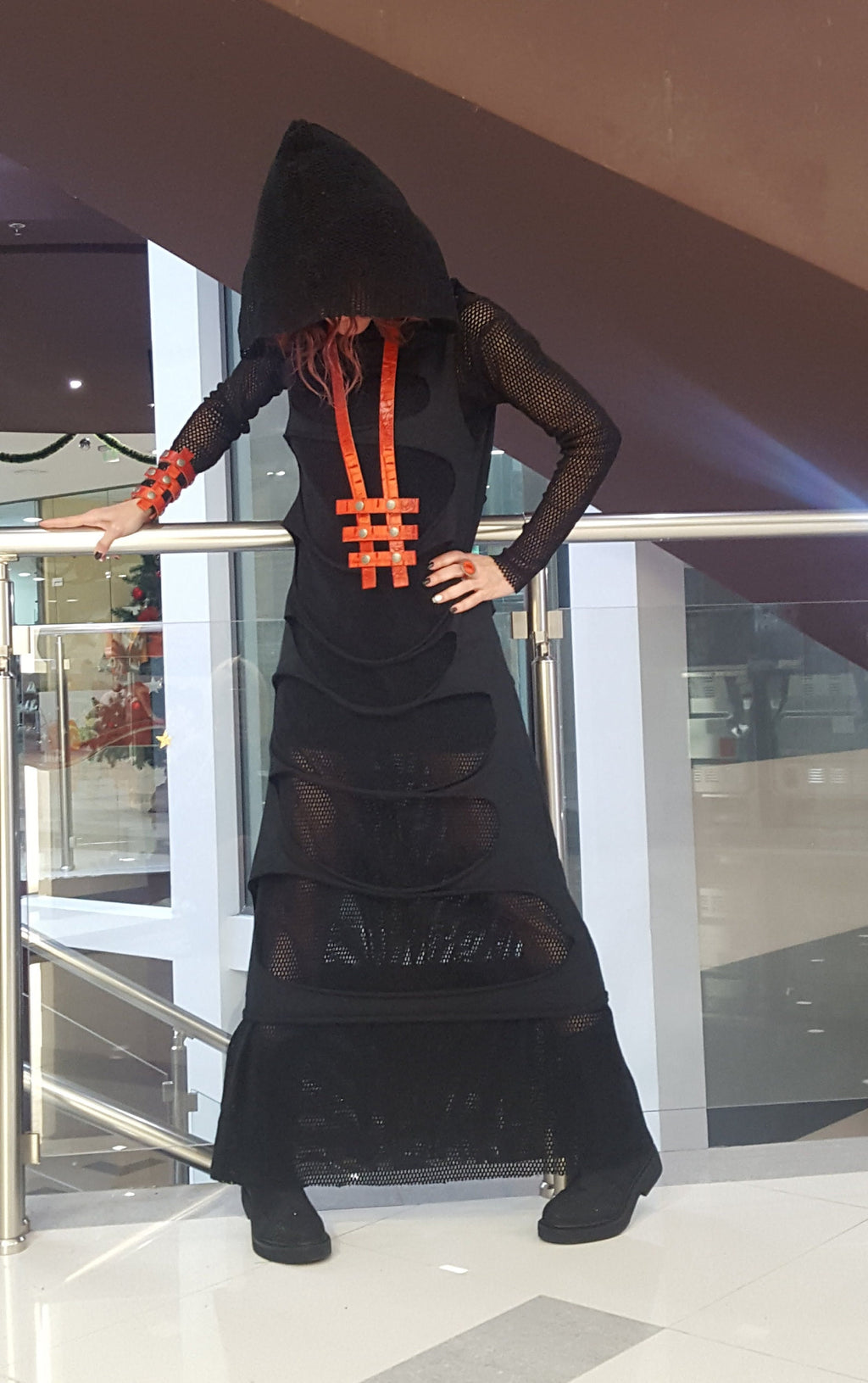 Gothic Women Dress Set, Three Piece Set, Short Long Dress Tunic Set, Gothic Women Costume, Plus Size Set, Women Black Outfit,Steampunk style