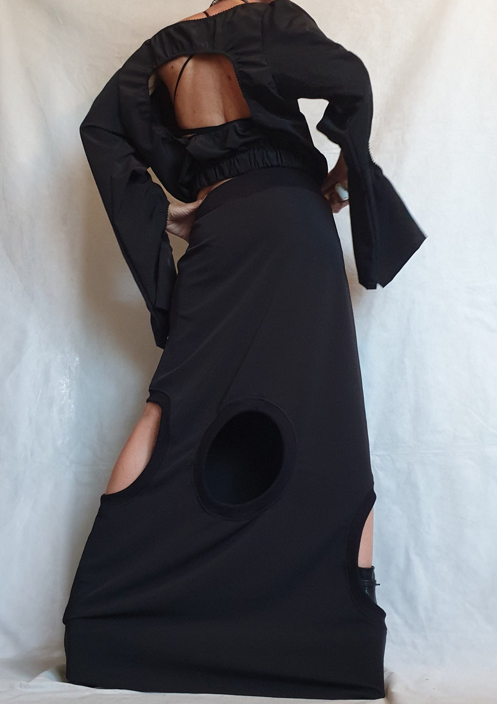 Ball Cocktail Skirt, Gothic Skirt, Asymmetric Skirt Dress, Black Maxi Skirt, Steampunk Skirt, High Skirt, Circle Skirt, Wedding Skirt