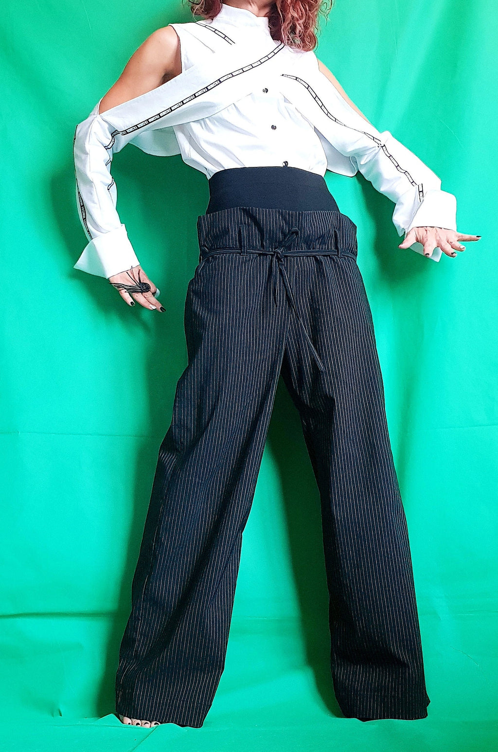 Asymmetric Shirts, Avant Garde Tunic, Loose Tunic, Deconstructed Top Shirt, Gothic tunic, Long Sleeve Top Shirt