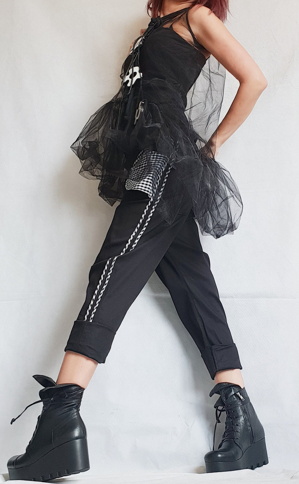 Casual Denim Harem Pants/Extravagant Pants/Boho Pants/Baggy Pants/Unisex Denim/Women Denim Harem