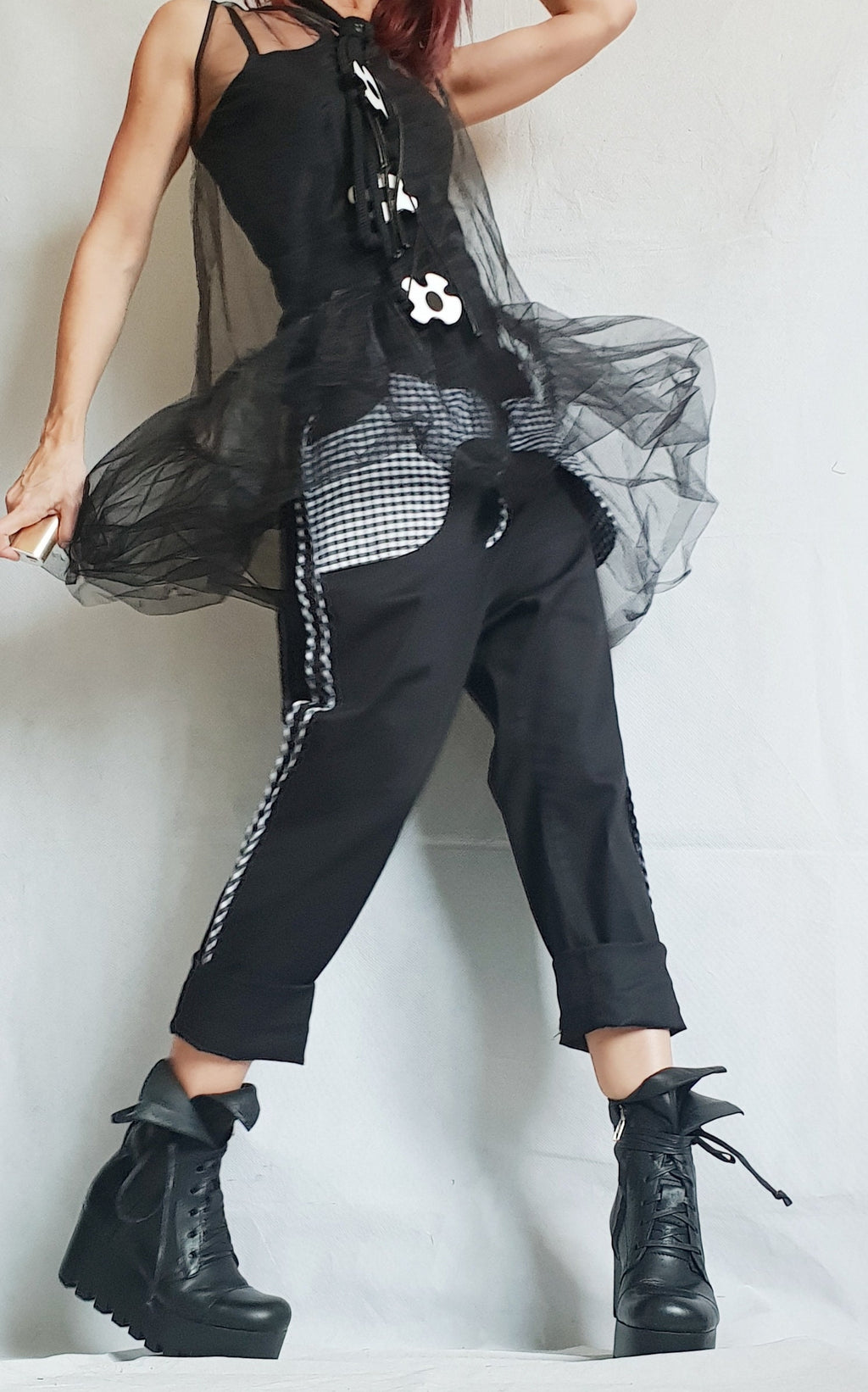 Casual Denim Harem Pants/Extravagant Pants/Boho Pants/Baggy Pants/Unisex Denim/Women Denim Harem