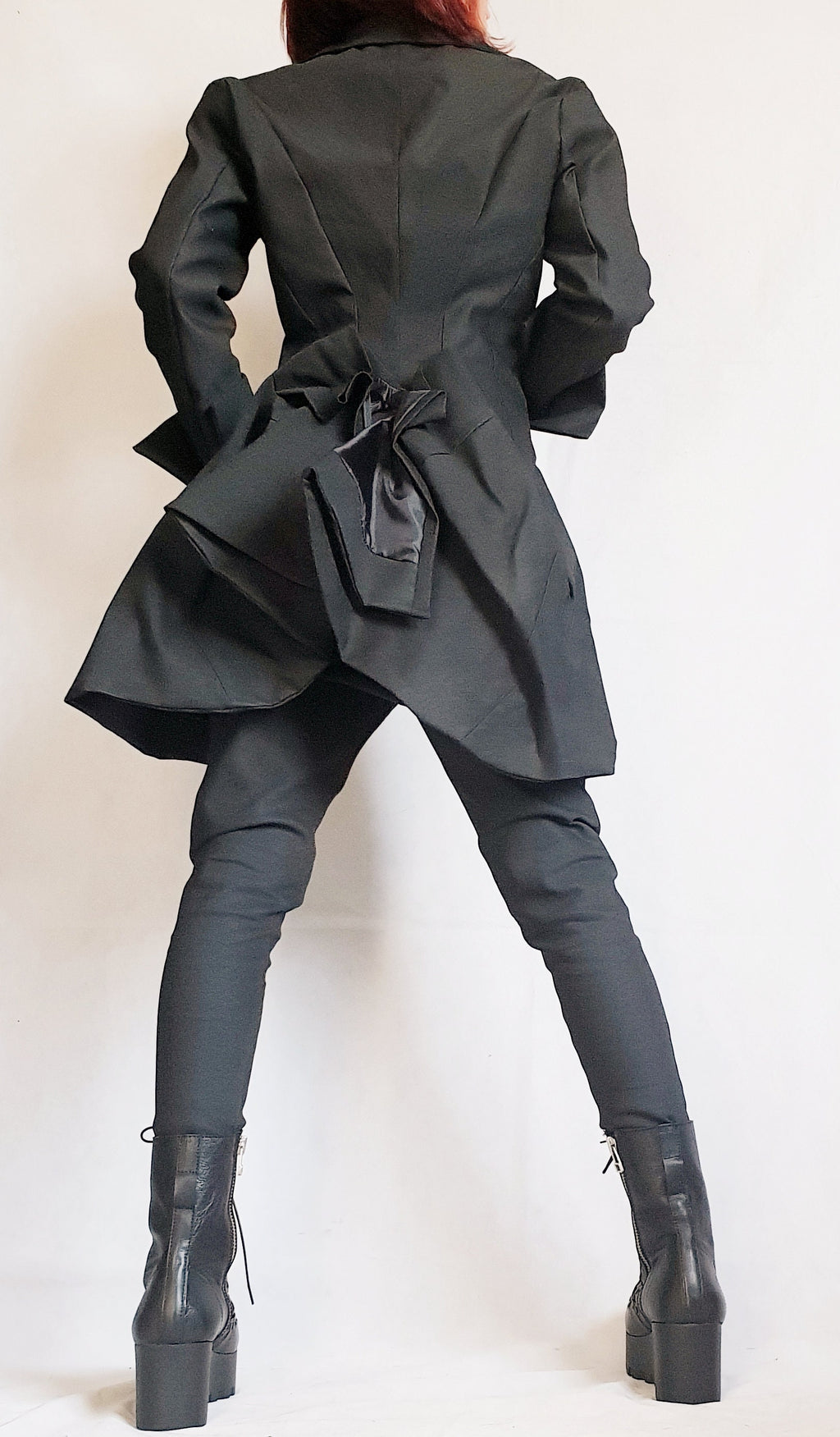 Asymmetrical Black Blazer, Avant Garde Women Blazer, Gothic Jacket, Black Jacket, Steampunk Jacket, Slim Jacket,Tailored Blazer,Party Jacket