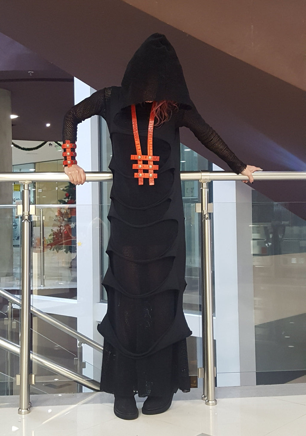 Gothic Women Dress Set, Three Piece Set, Short Long Dress Tunic Set, Gothic Women Costume, Plus Size Set, Women Black Outfit,Steampunk style