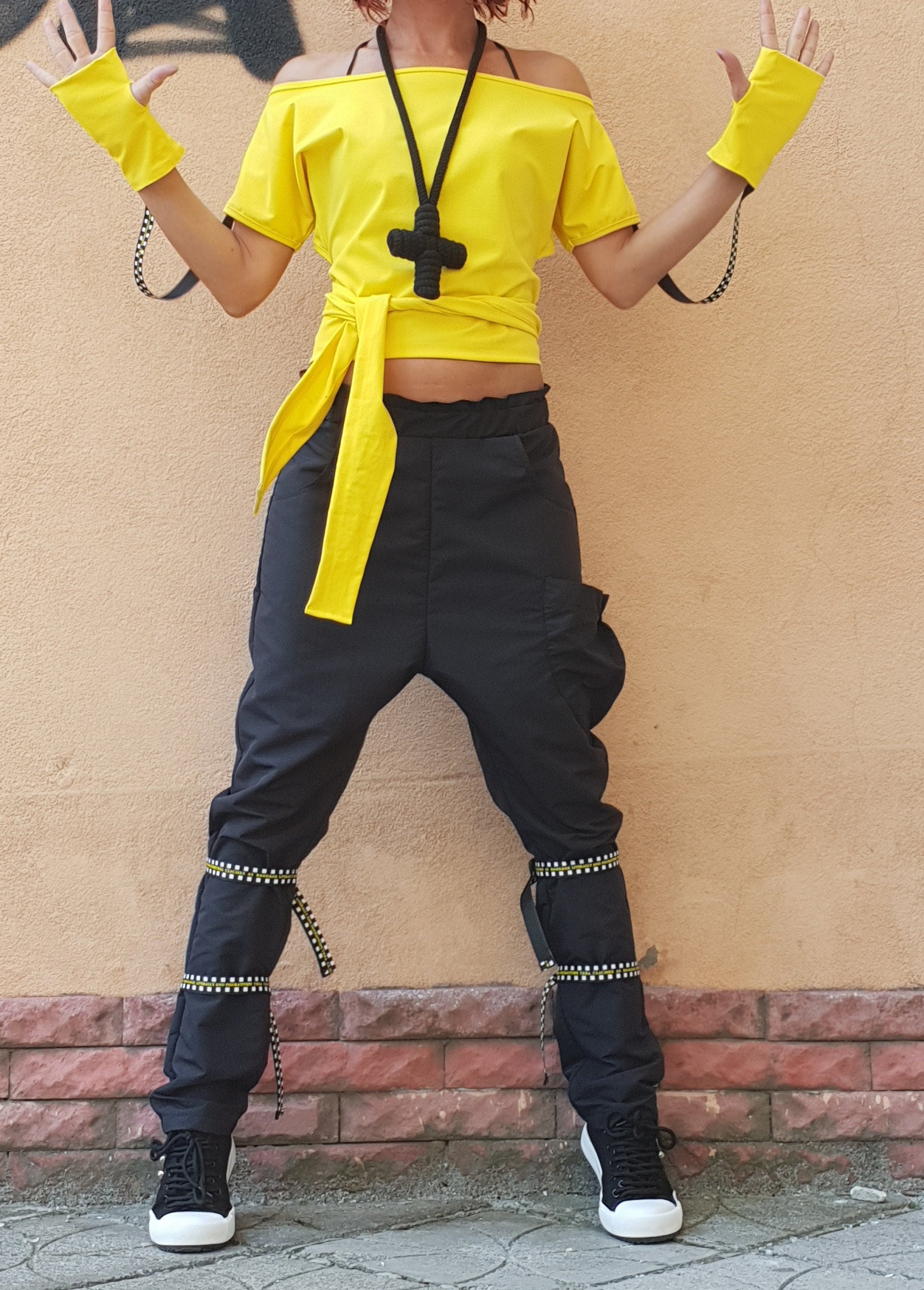 Asymmetrical tunic/Avant Garde Tunic/Loose Tunic/Deconstructed Top/ Gothic tunic/ Steampunk Tunic/Oversize Tunic/Casual Long Sleeve Top