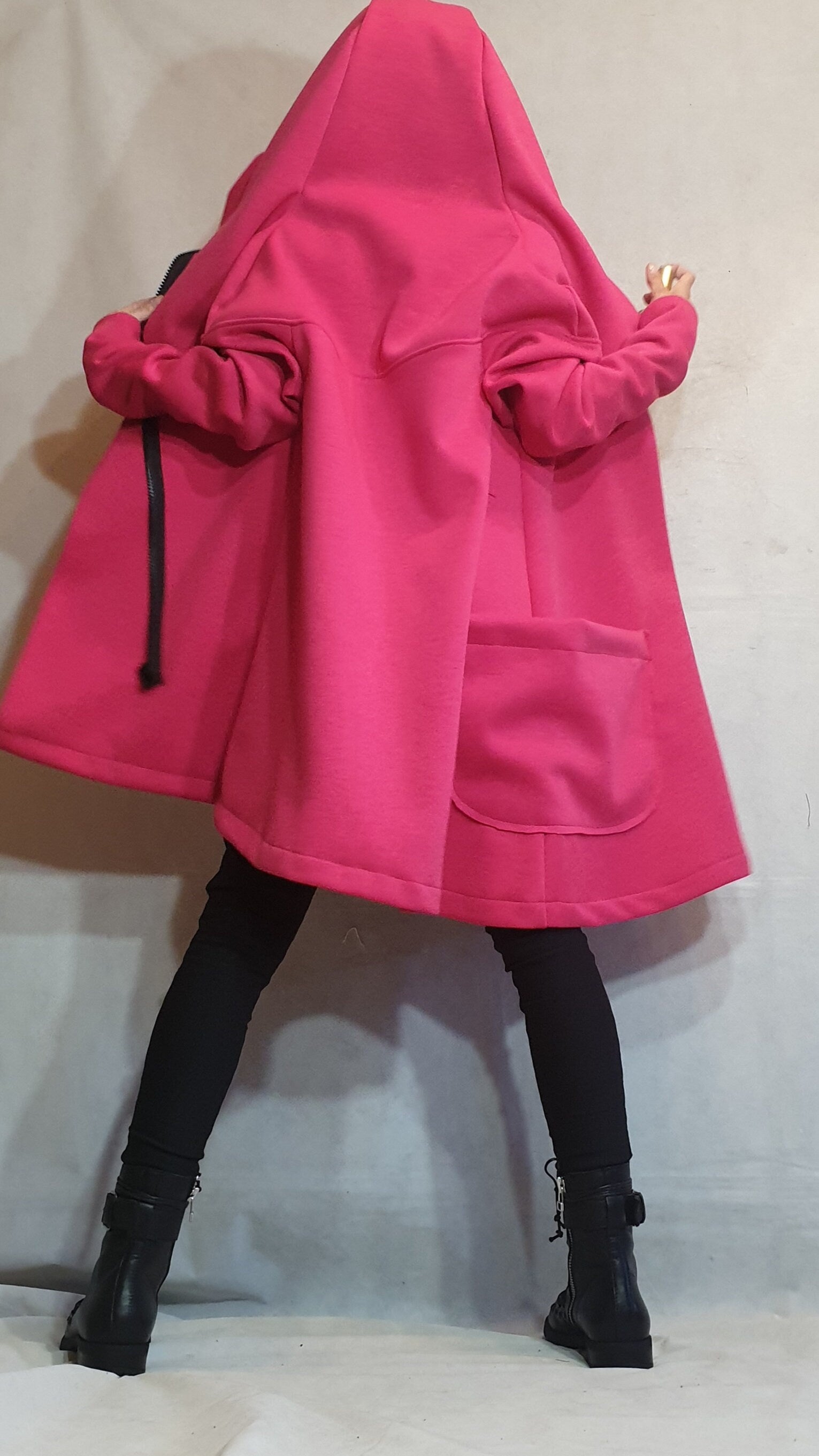 Sweatshirt Hooded , Asymmetric Sweatshirt, Cotton Sweatshirt, Plus Size Clothing, Oversize Sweatshirt, Women Sweatshirt, Long Sleeve