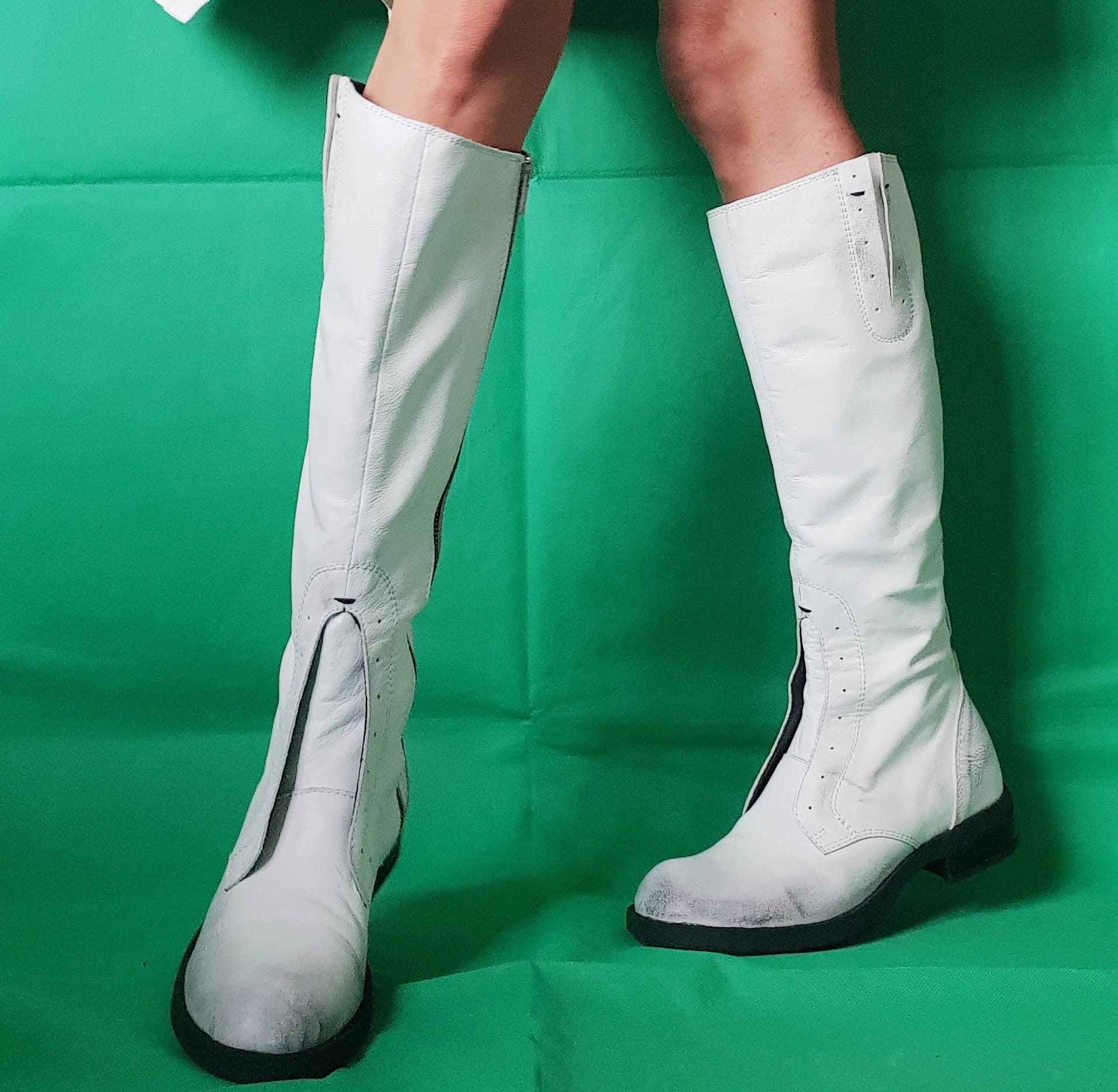 Winter Boots, White Boots, Flat Boots, Leather Boots, High Ankle Boots, White Shoes, Flat Shoes, Leather Shoes, All seasons, Combat Boots