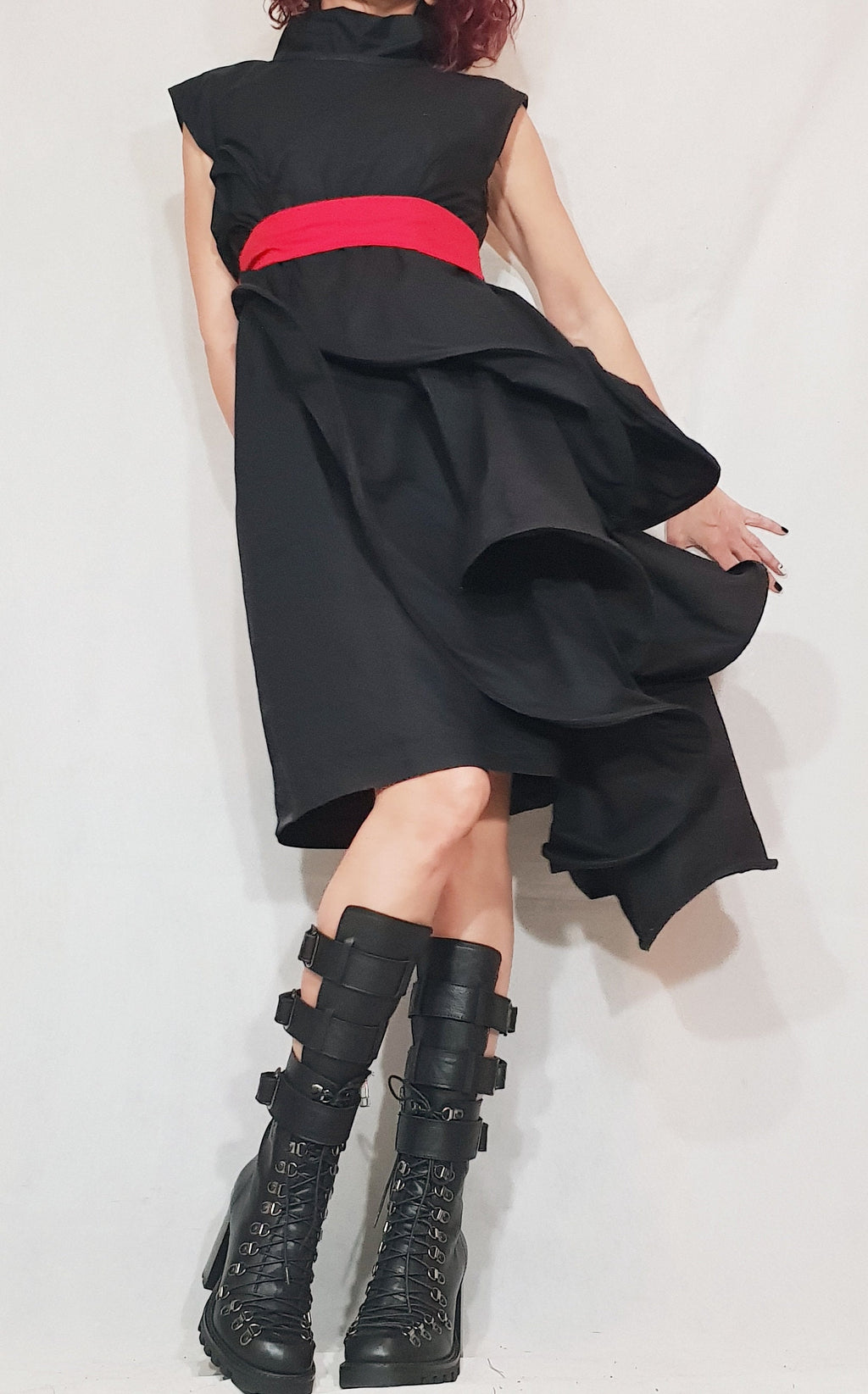 Asymmetric Dress, Gothic Dress, Wedding Dress, Ball Dress, Extravagant Dress, Cocktail Dress, Futuristic Dress, Avant Garde Dress