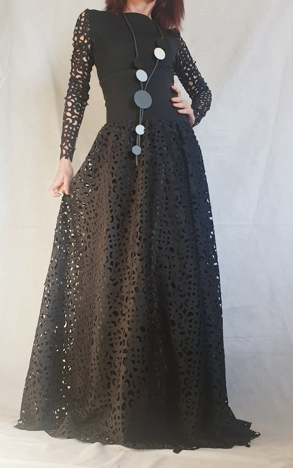 Extravagant Set, Gothic Women Set, Women Cocktail Costume, Women Wedding Set, Blouse And Long Skirt Set, Christmas New Year set