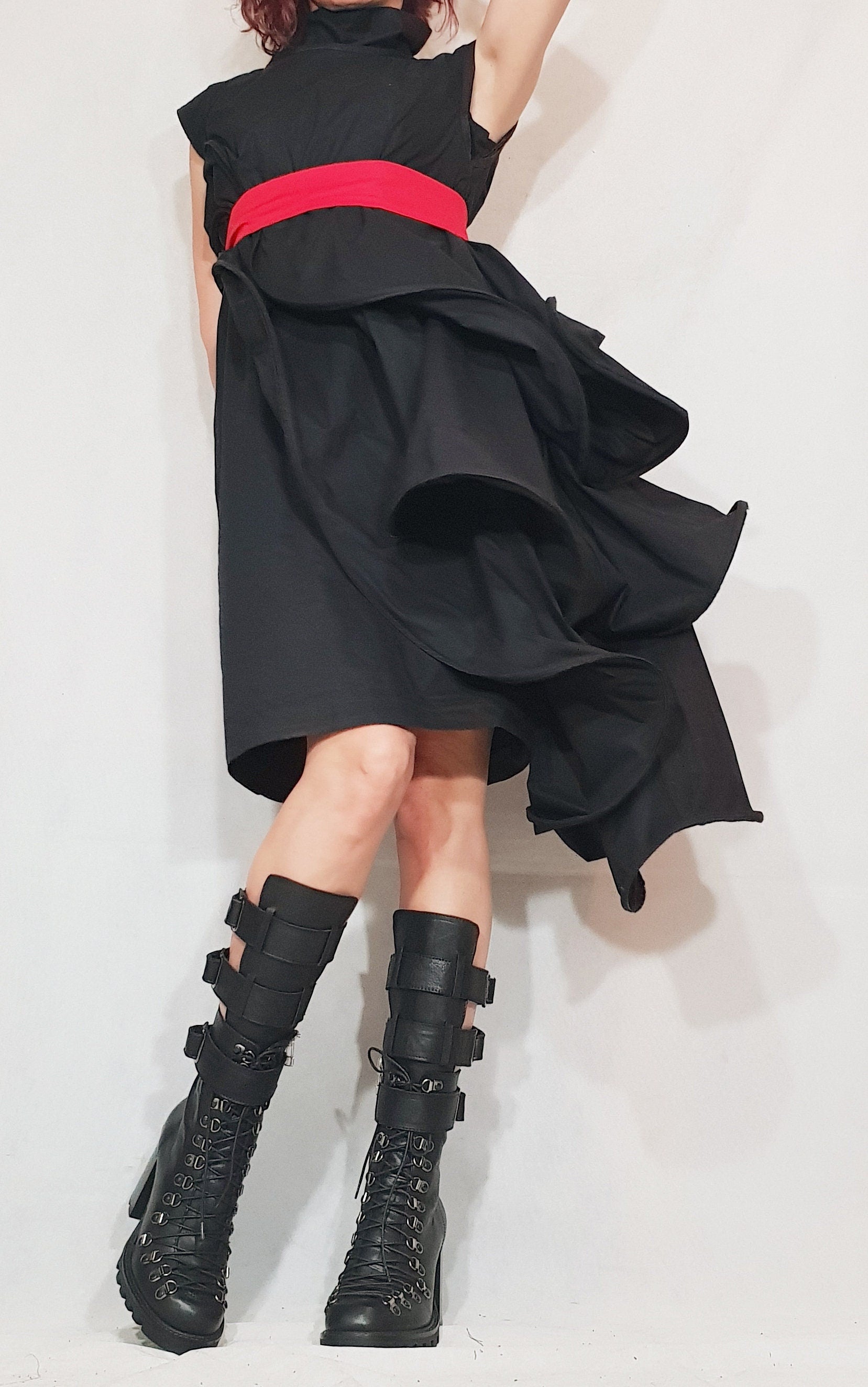 Asymmetric Dress, Gothic Dress, Wedding Dress, Ball Dress, Extravagant Dress, Cocktail Dress, Futuristic Dress, Avant Garde Dress