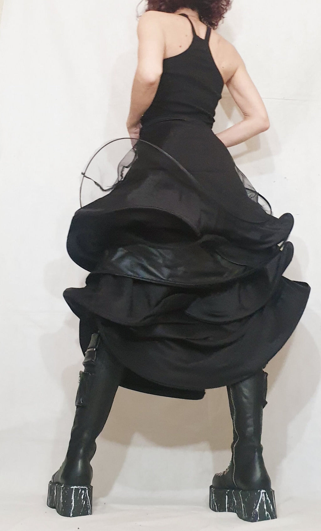 Extravagant Ball Skirt Women, Cocktail Skirt, Gothic Skirt, Asymmetric Skirt Dress, High Tulle Skirt, Circle Skirt, Wedding Skirt