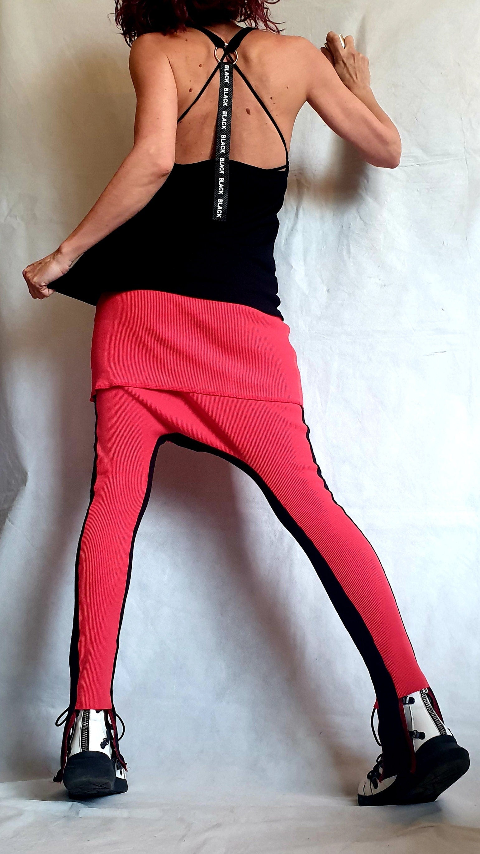 Extravagant Harem Pants, Asymmetric Pants, Harem Trousers, Loose Cotton Pants, Women Pants, Baggy Pants, Hip Hop Pants