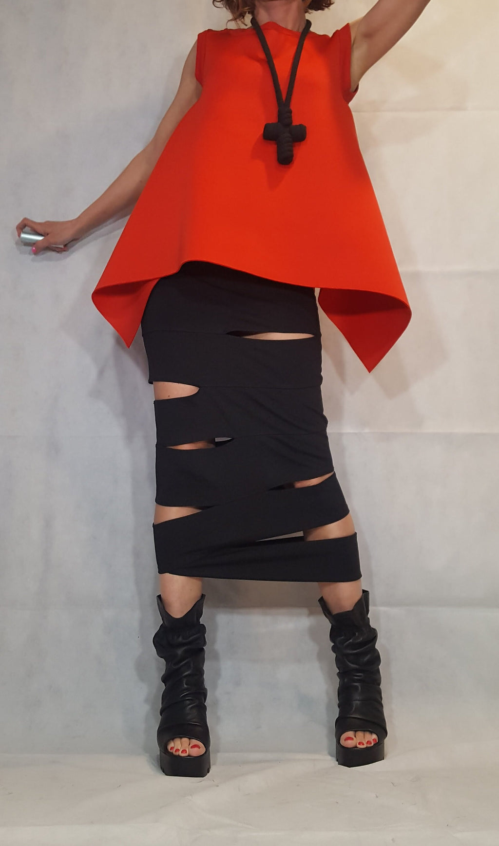 Extravagant Skirt, Pencil Skirt, Long Slit Skirt, Ball Cocktail Skirt, Gothic Skirt, Asymmetric Skirt, Black Maxi Skirt, Wedding Skirt