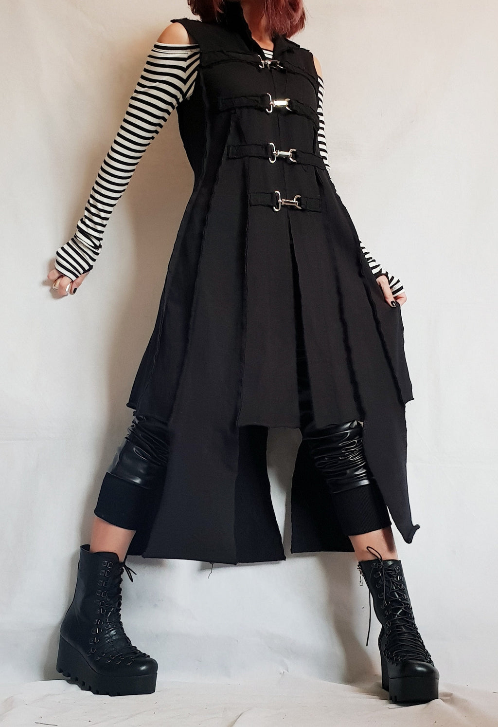 New collection Pink Vest, Asymmetric Vest, Sleeveless Vest, Long Vest, Extravagant Vest, Maxi Vest