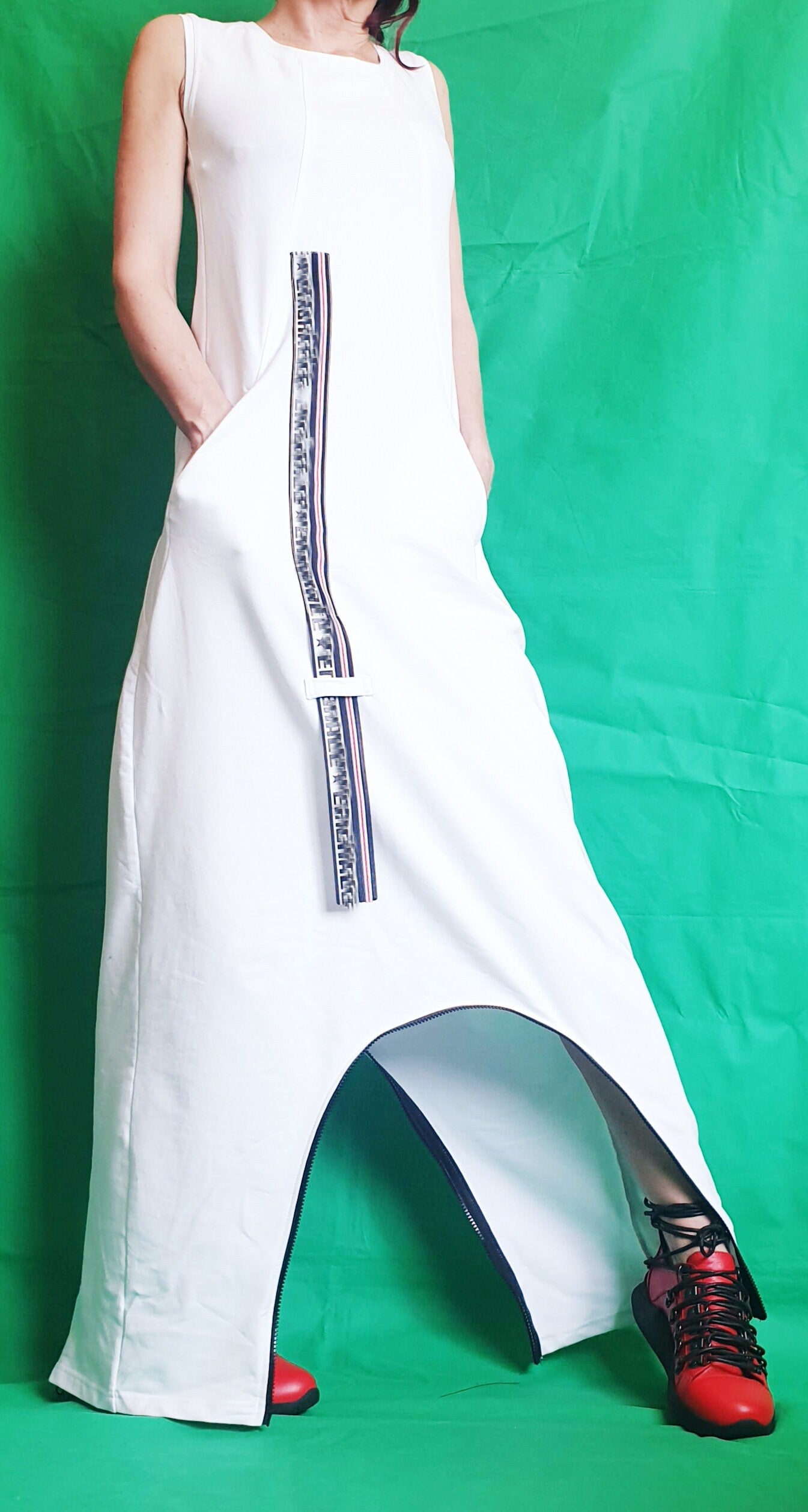 Harem Jumpsuit Dress, Loose Jumpsuit Dress, Extravagant Jumpsuit Dress, Plus Size Clothing, Women Overall