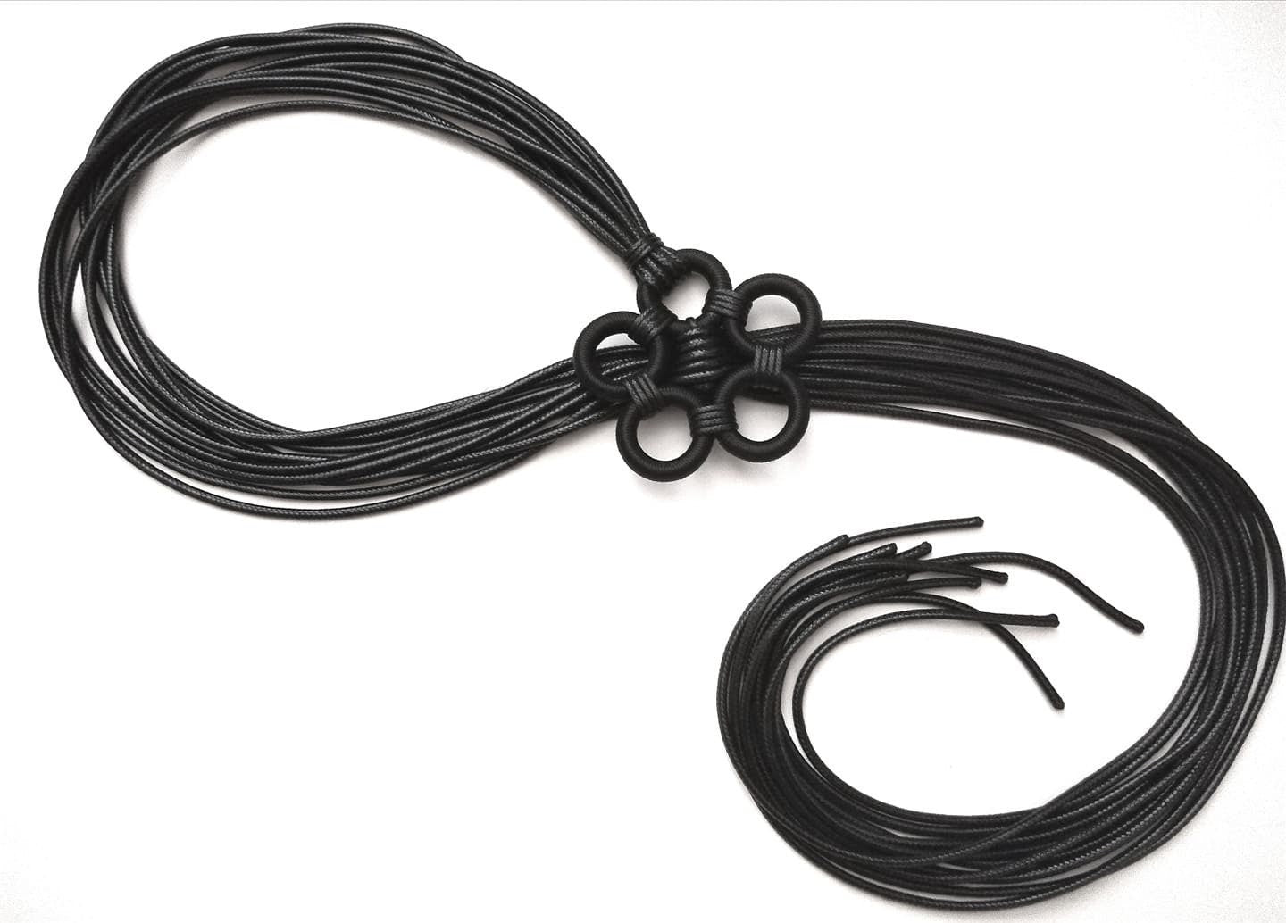 Black Flower Extravagant Necklace, Avant Garde Gothic Necklace, HandMade, extravagant JewelryChristmas gift for her