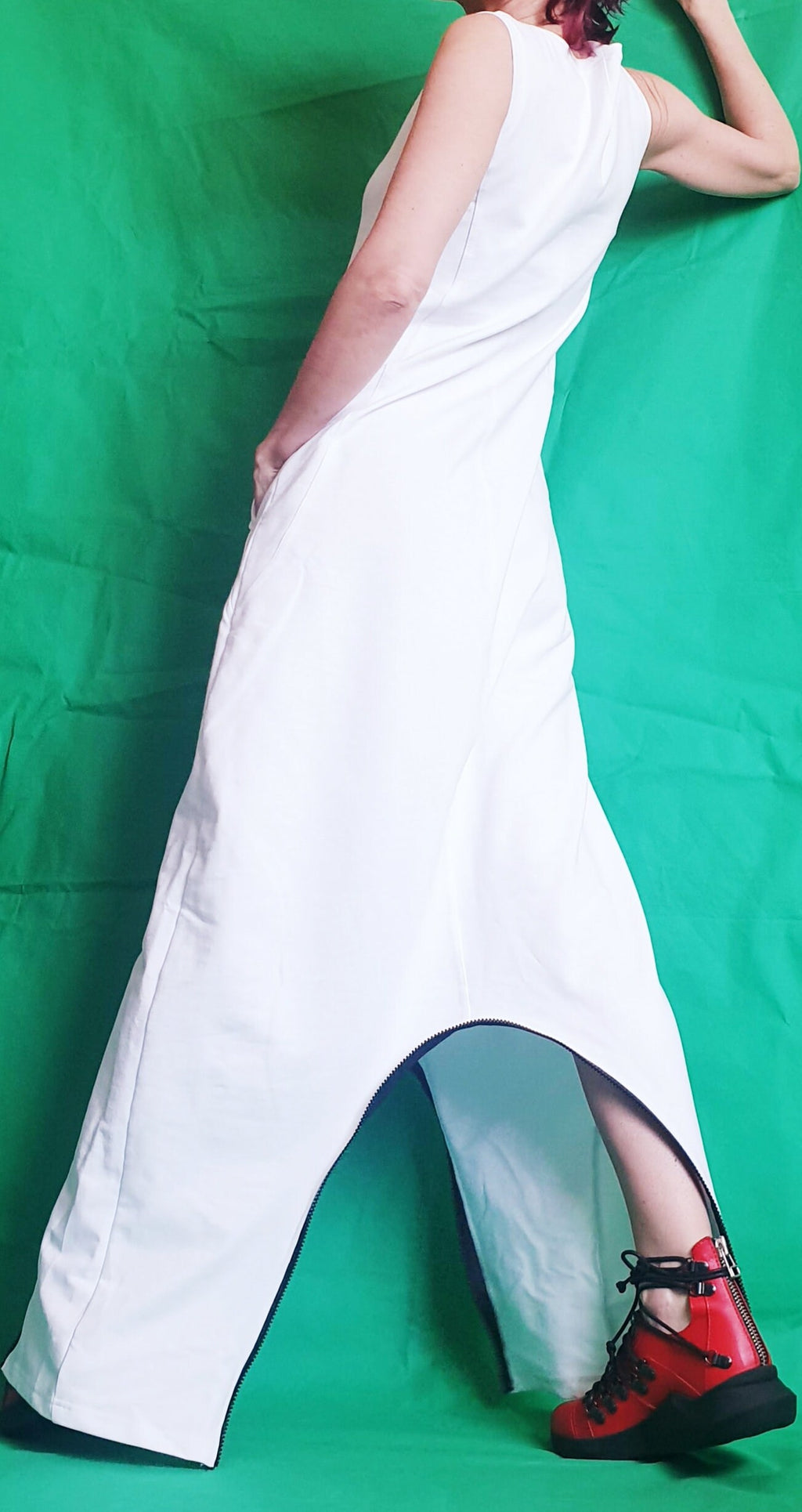 Harem Jumpsuit Dress, Loose Jumpsuit Dress, Extravagant Jumpsuit Dress, Plus Size Clothing, Women Overall