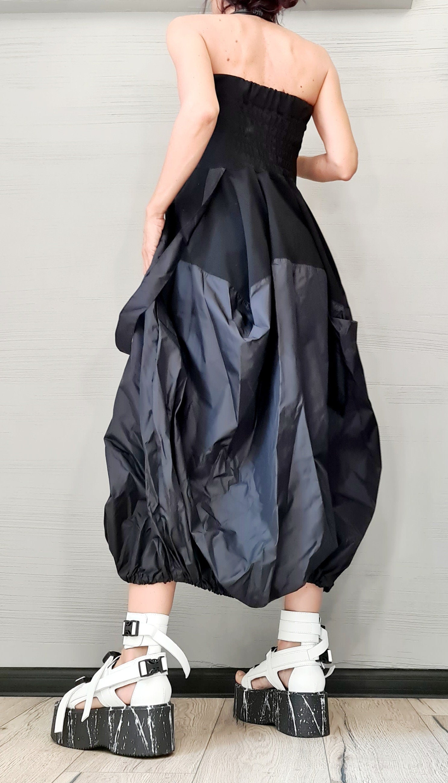 Extravagant Skirt Dress Women, Cocktail Skirt, Gothic Skirt, Asymmetric Skirt Dress, Steampunk Skirt, High Circle Skirt, Wedding Skirt