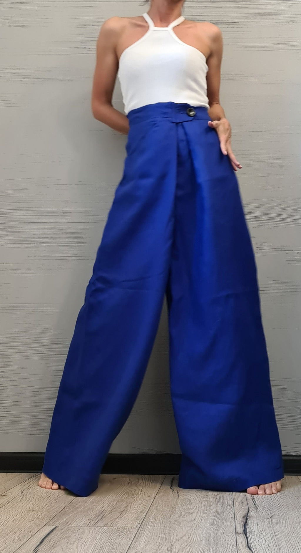 NEW Collection Extravagant Linen Pants, Avant Garde Linen Pants, Harem Pants Women, Drop Crotch Pants, Loose Pants, DRESSSHOESCODE